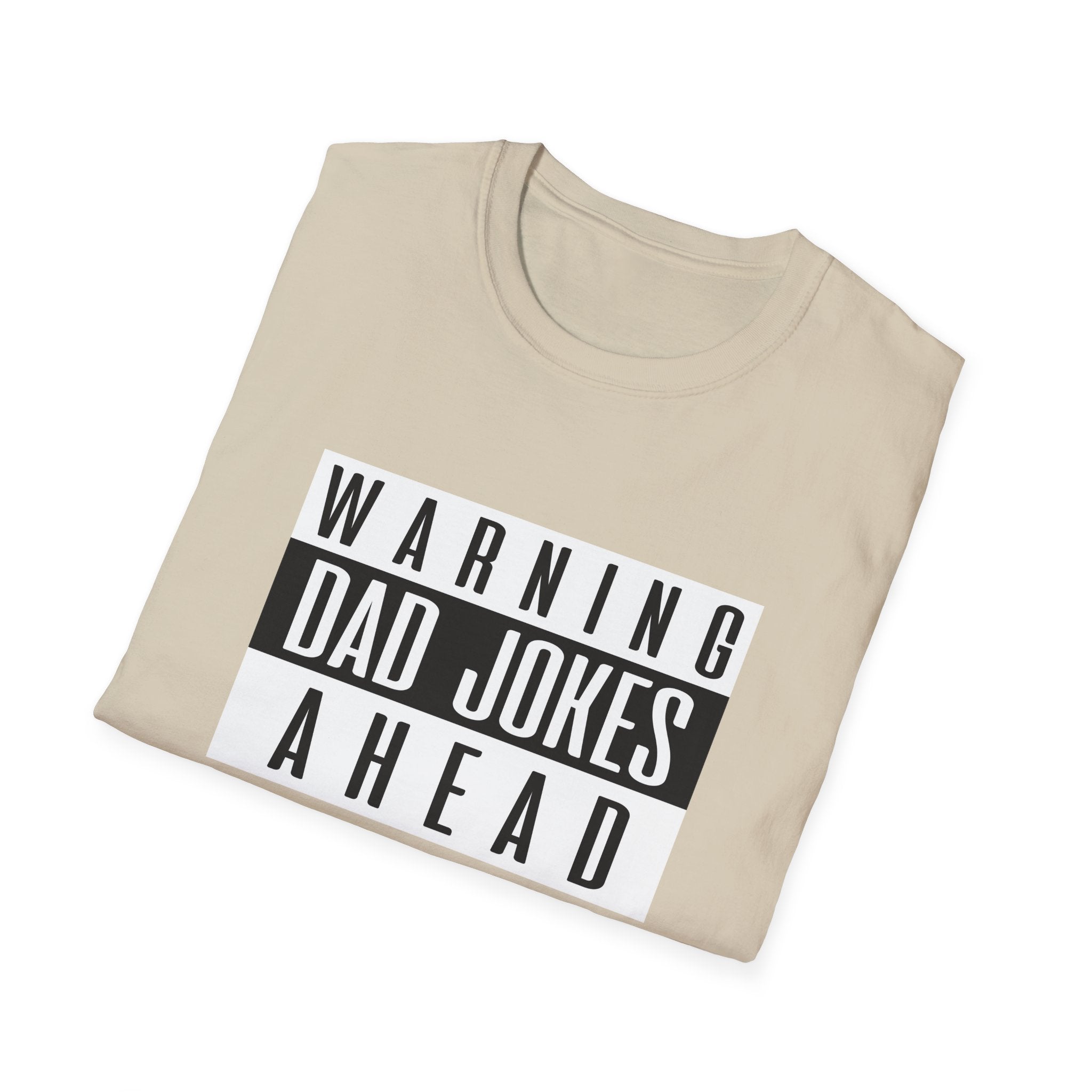 Warning Dad Jokes Ahead Men's T-Shirt