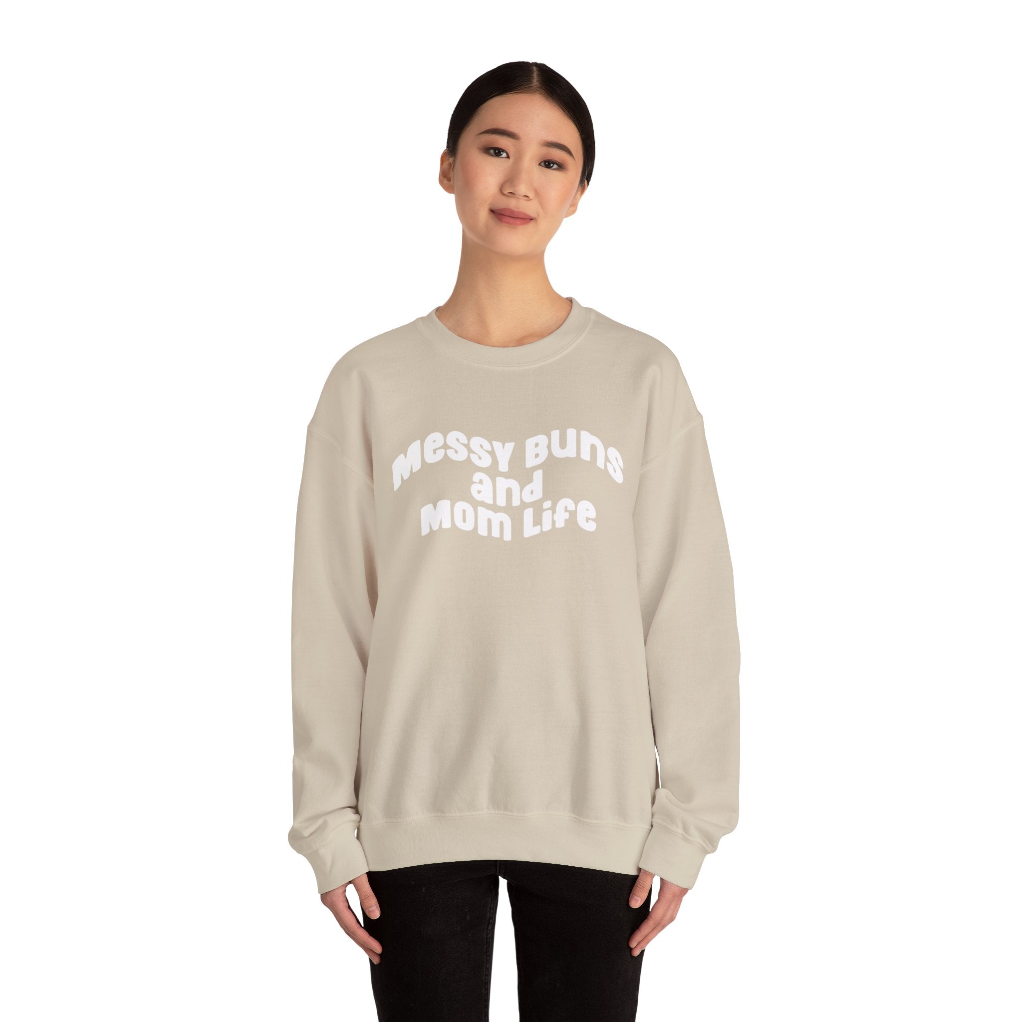 Messy Buns & Mom Life Jumper