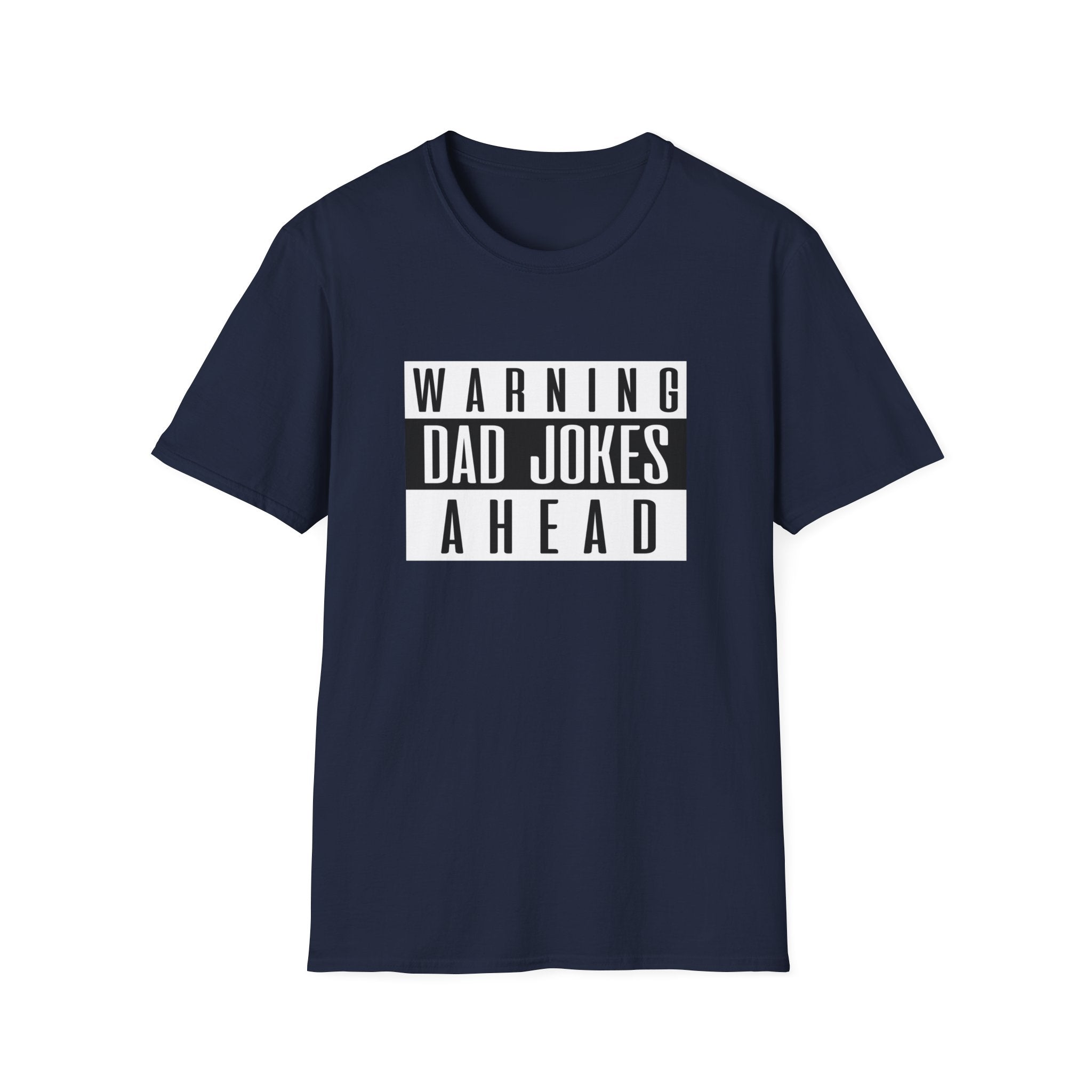 Warning Dad Jokes Ahead Men's T-Shirt