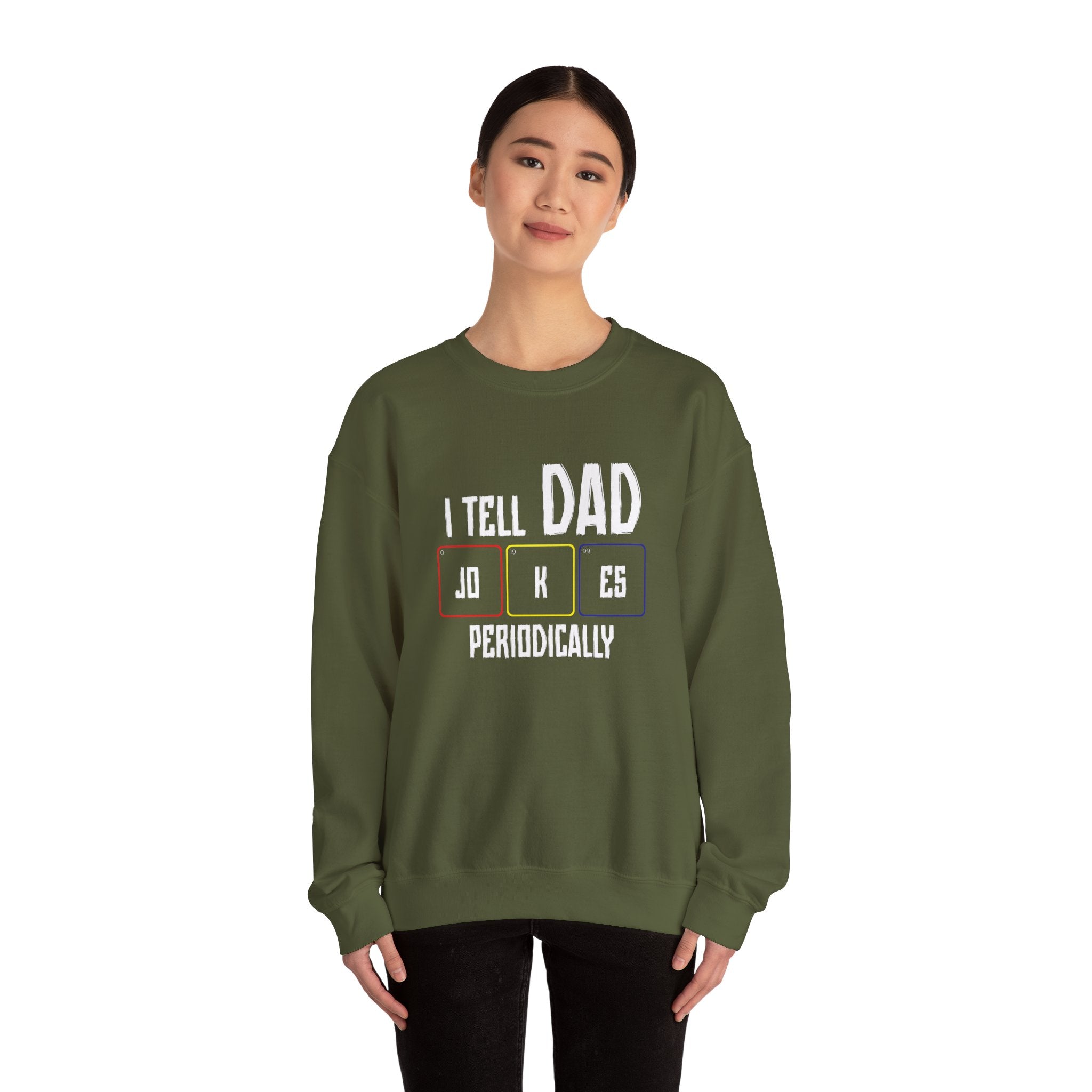 Periodic Dad Jokes Men's Sweatshirt