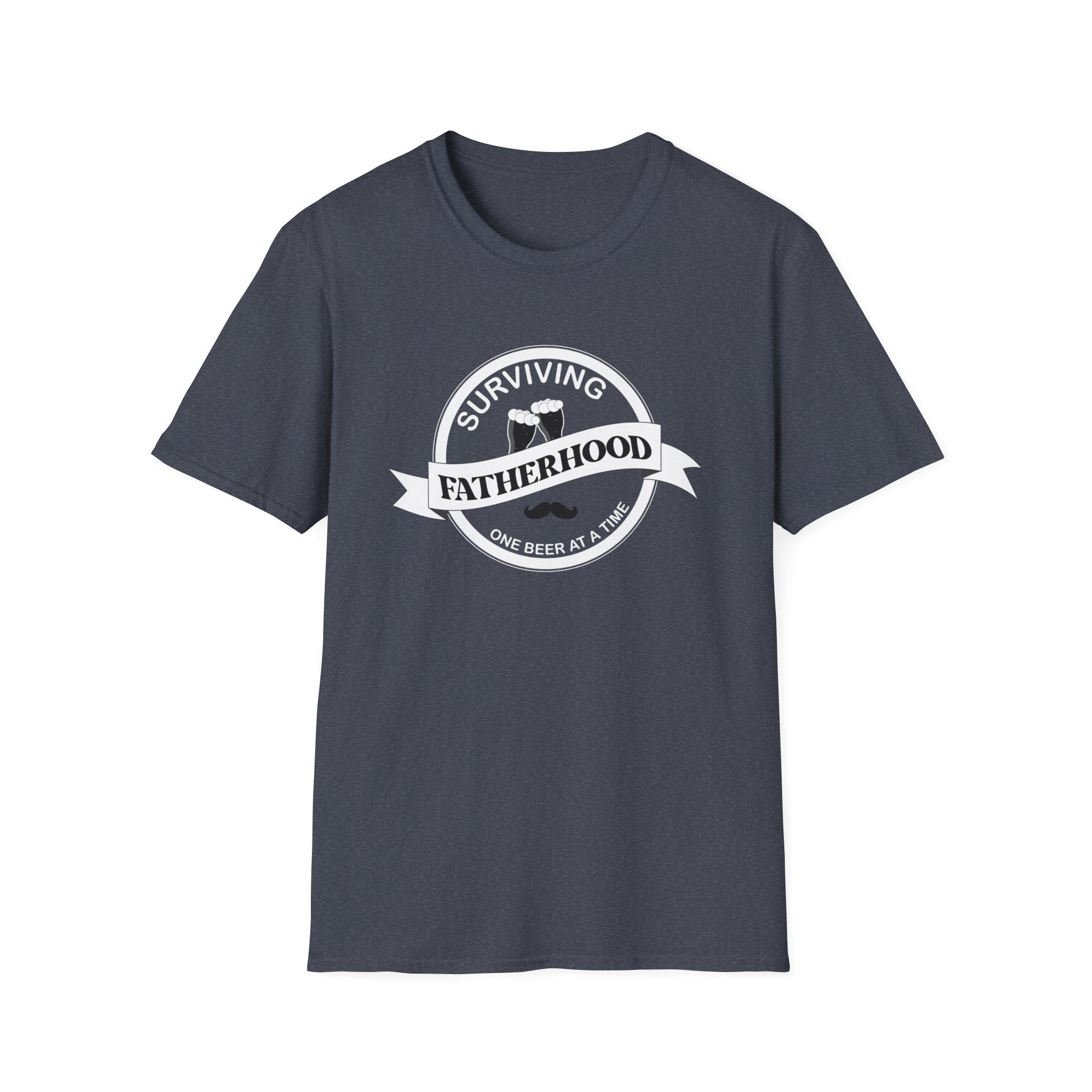 Surviving Fatherhood One Beer At A Time Men's T-Shirt