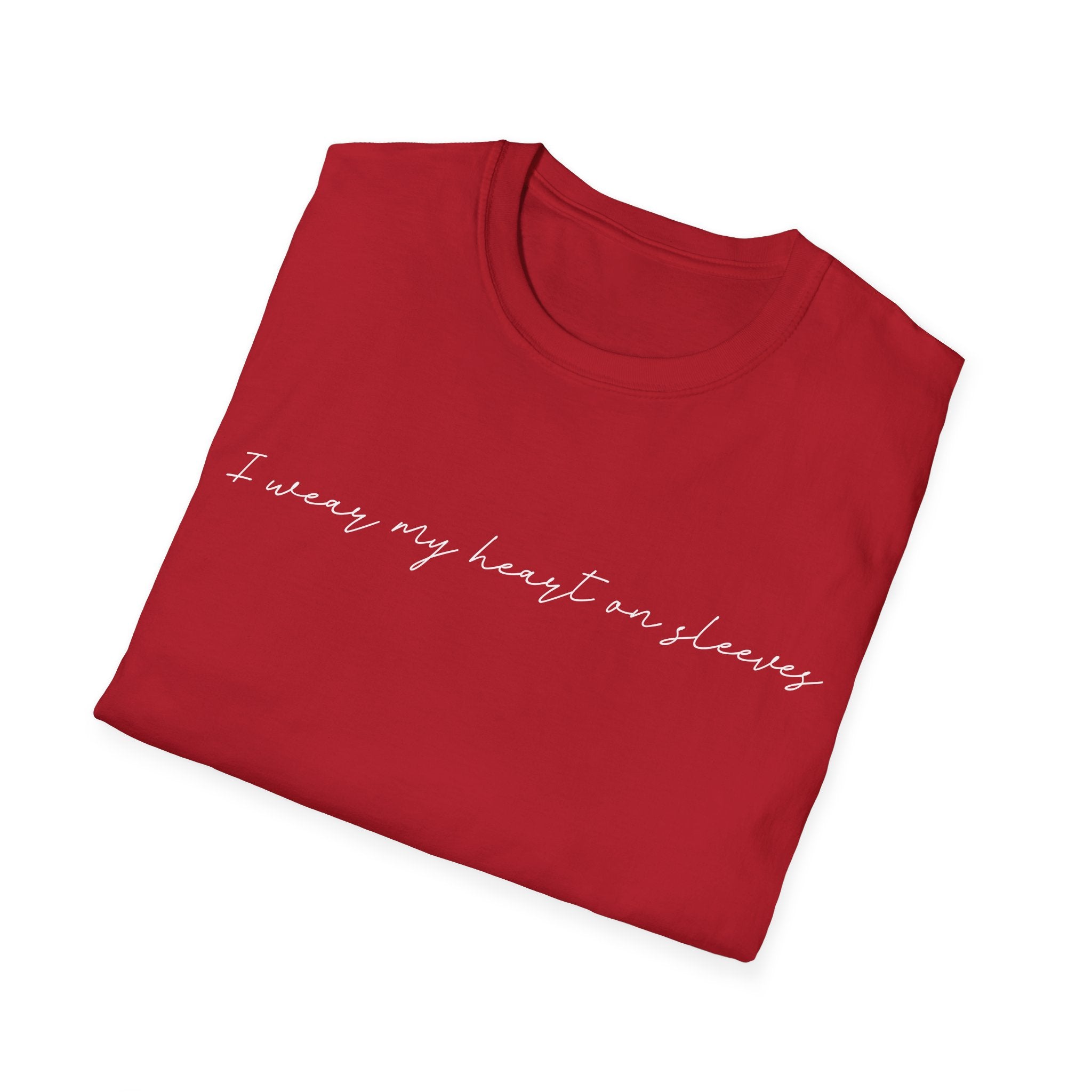 I Wear My Heart On My Sleeve Woman's T-Shirt