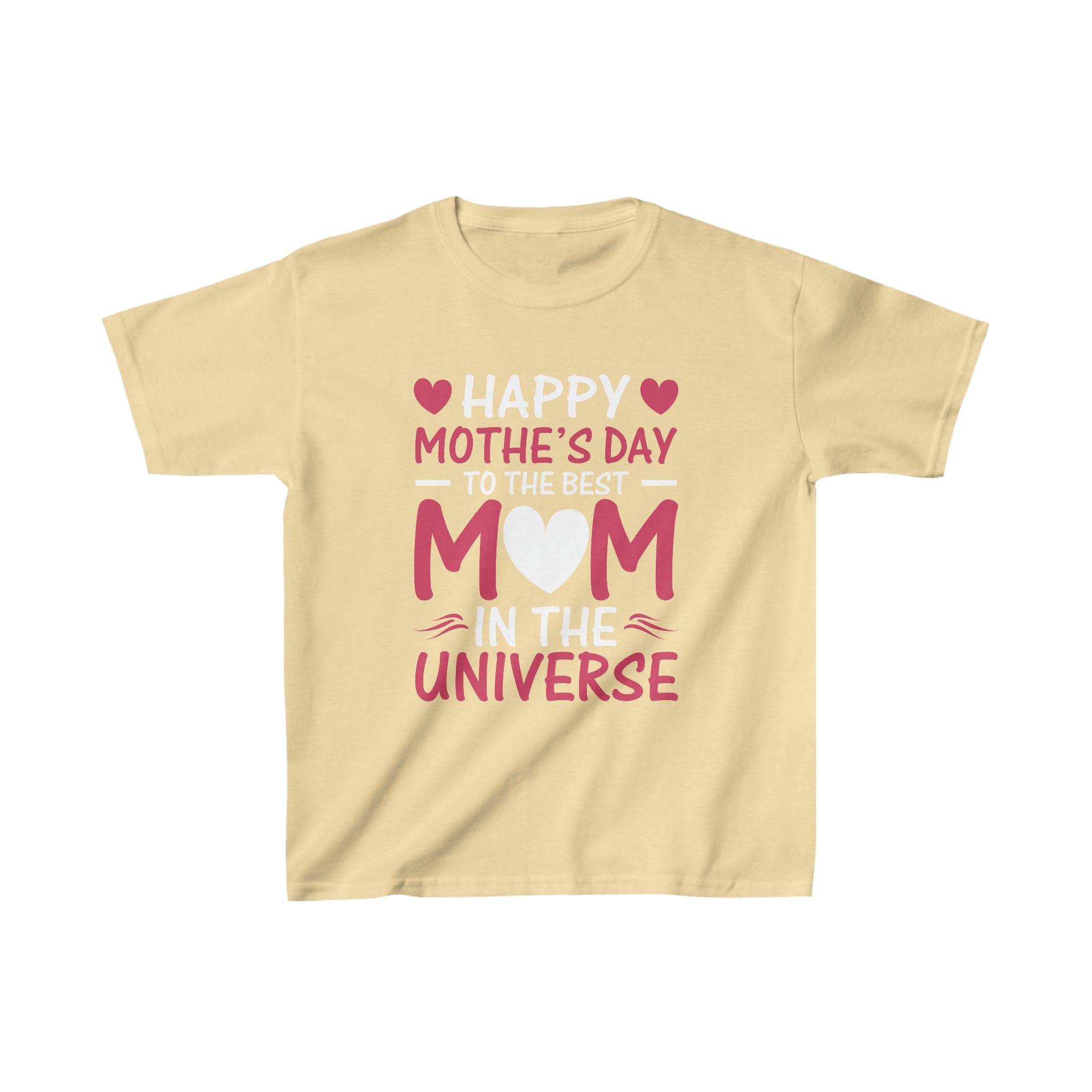 Happy Mothers Day Best Mom In The World Kids T-Shirt