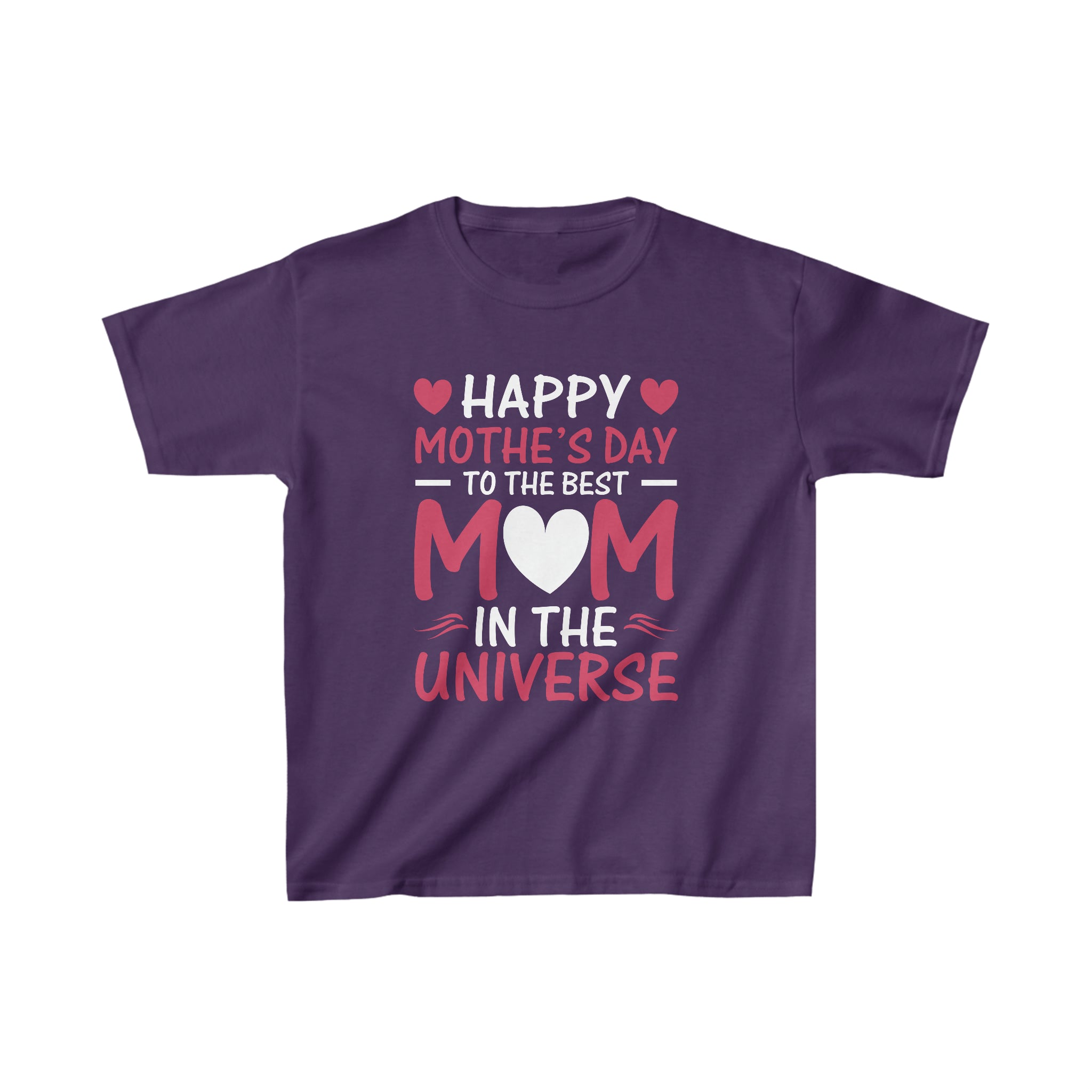 Happy Mothers Day Best Mom In The World Kids T-Shirt