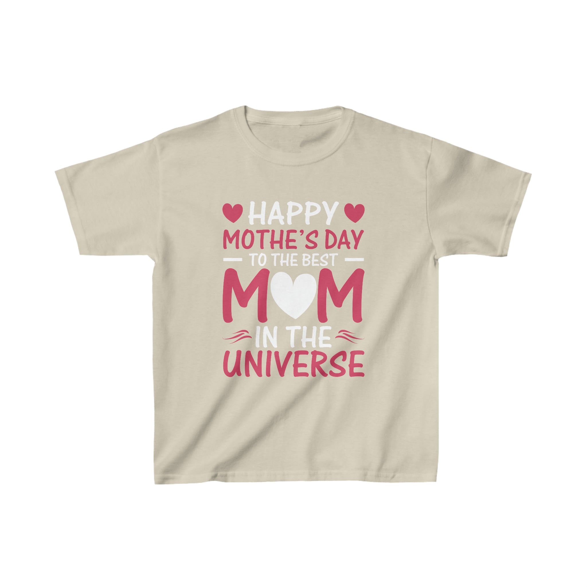 Happy Mothers Day Best Mom In The World Kids T-Shirt