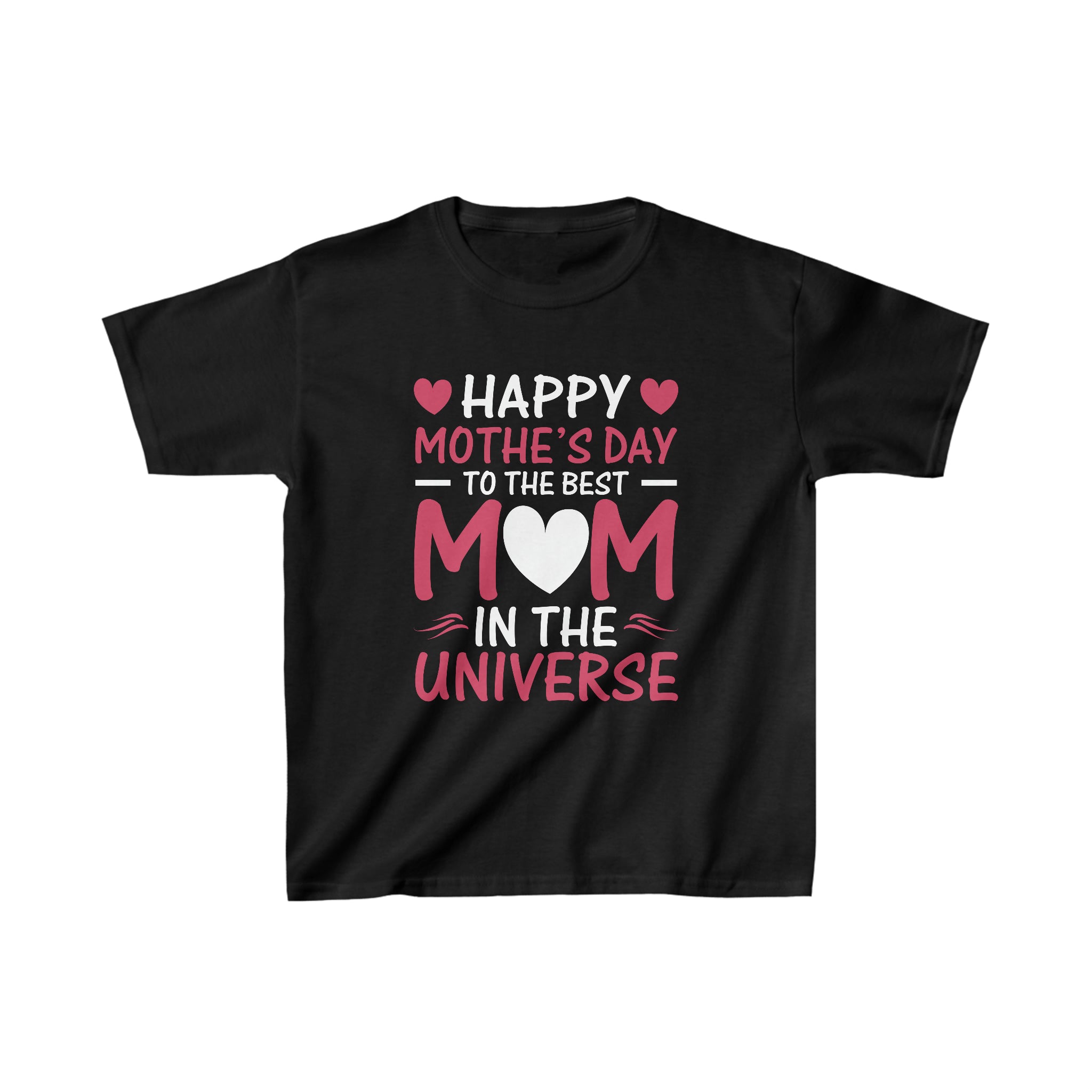 Happy Mothers Day Best Mom In The World Kids T-Shirt
