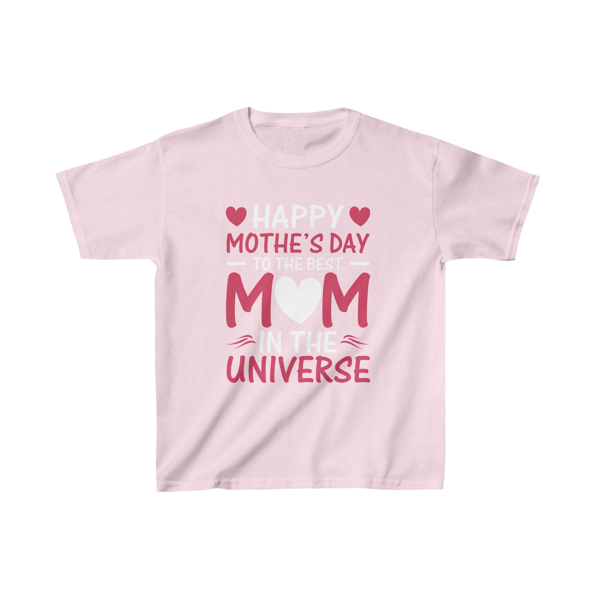 Happy Mothers Day Best Mom In The World Kids T-Shirt