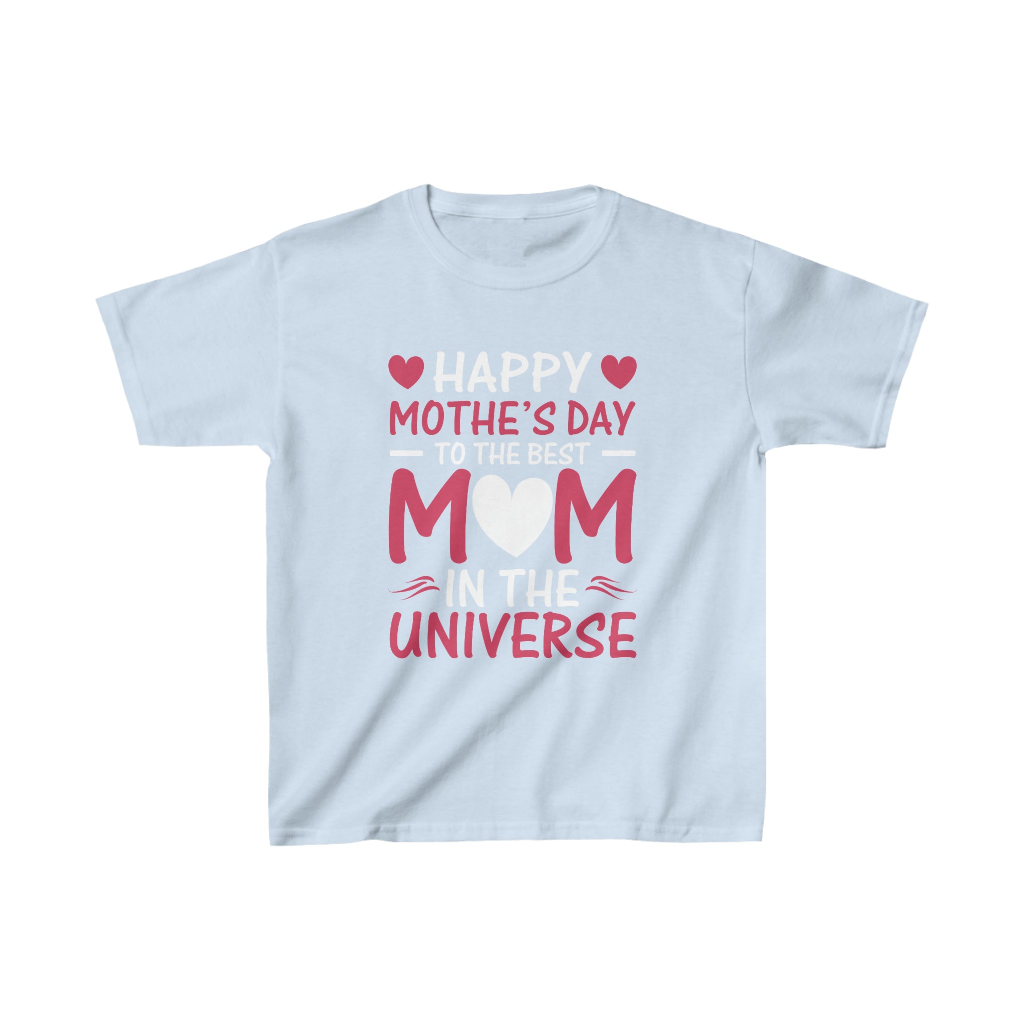 Happy Mothers Day Best Mom In The World Kids T-Shirt