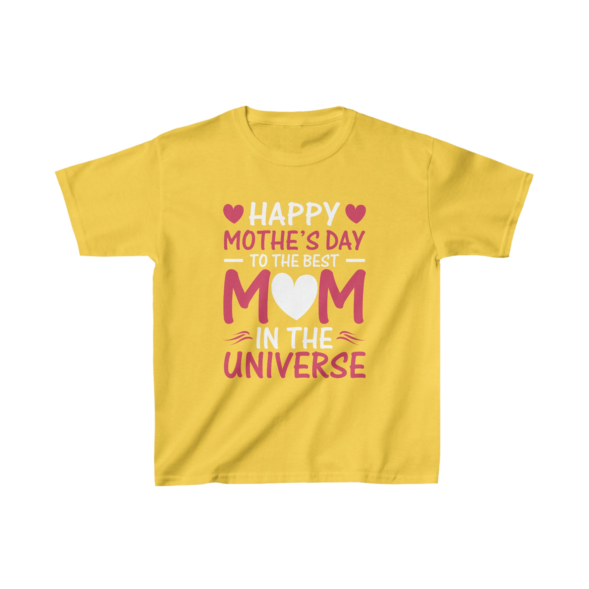 Happy Mothers Day Best Mom In The World Kids T-Shirt