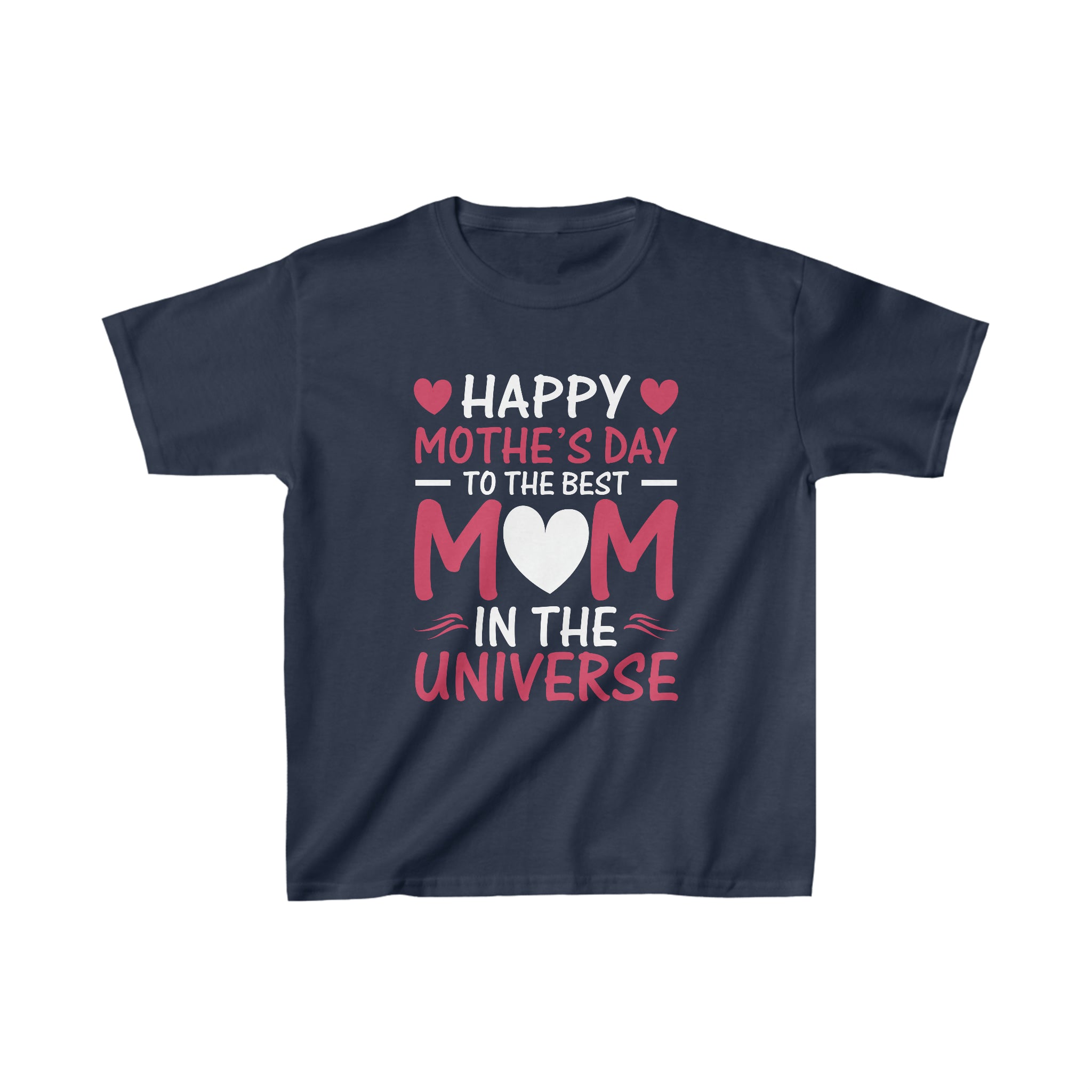 Happy Mothers Day Best Mom In The World Kids T-Shirt