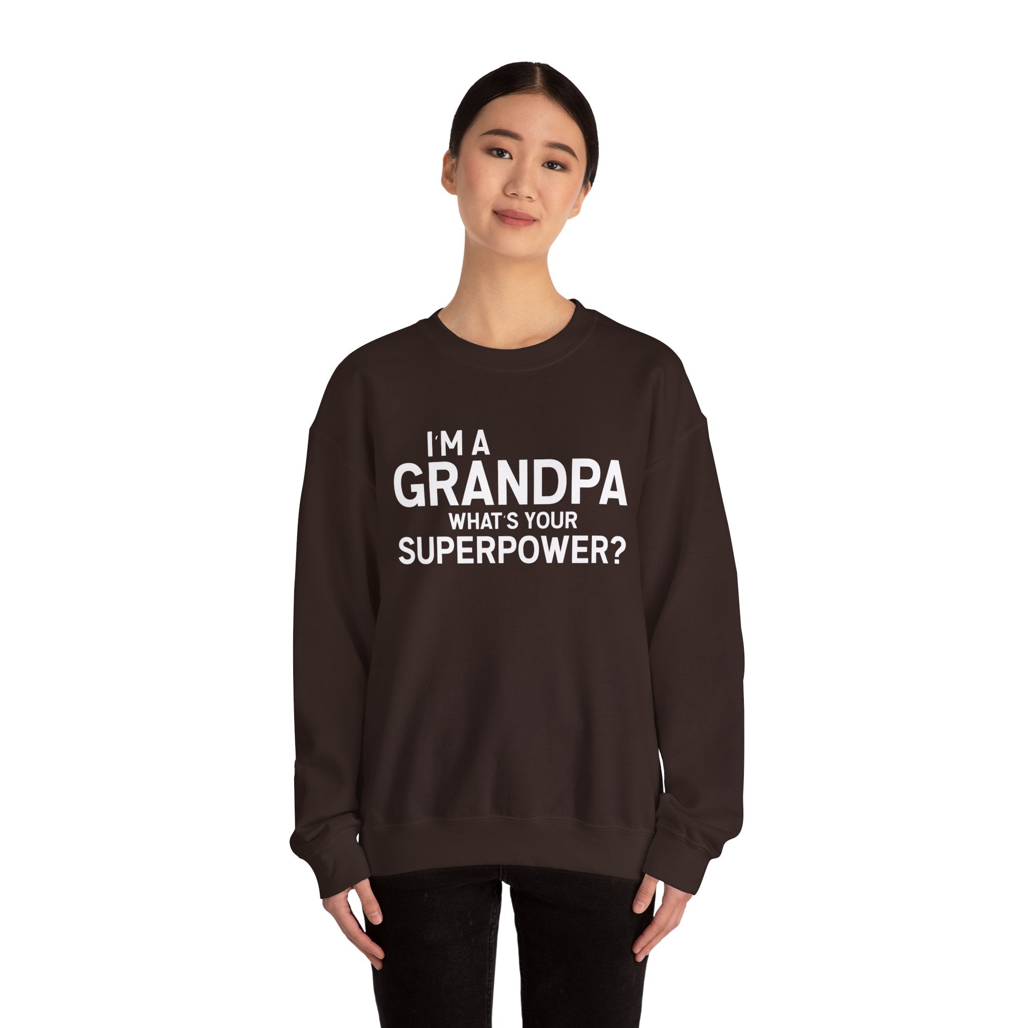 I'm A Grandpa What's Your Superpower Men's Sweatshirt