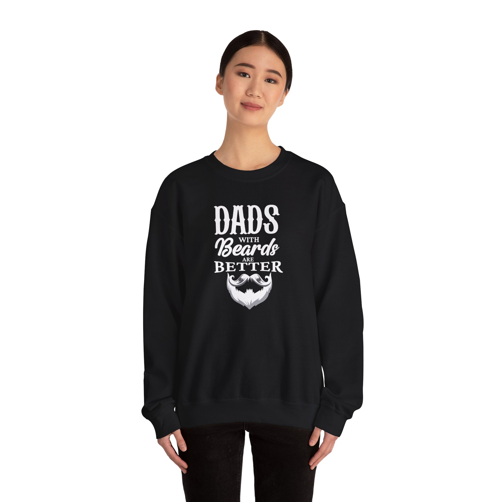 Dad's With Beards Are Better Men's Sweatshirt