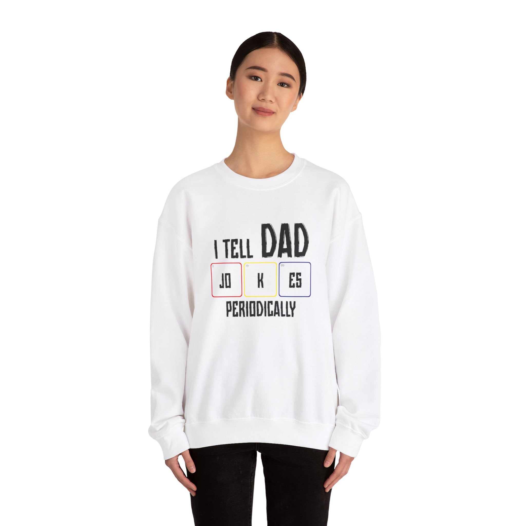 Periodic Dad Jokes Men's Sweatshirt