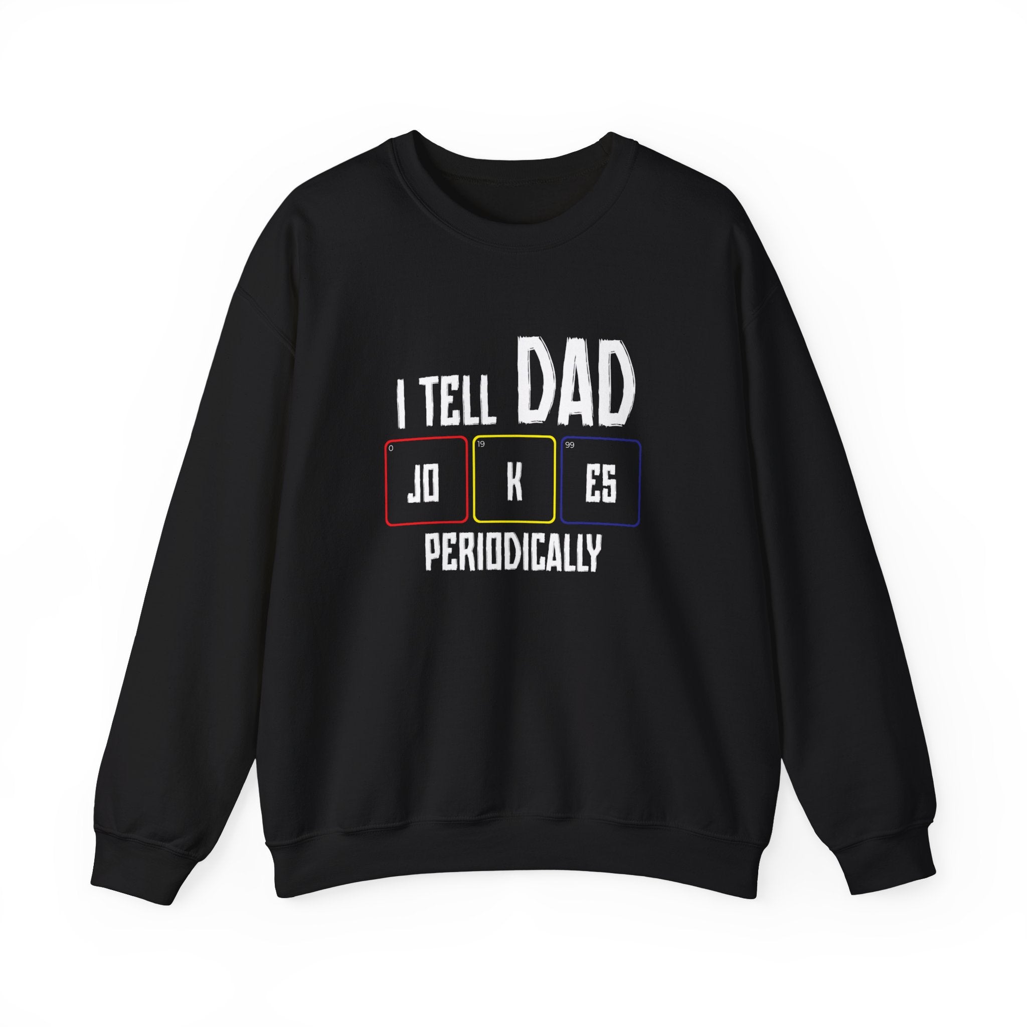 Periodic Dad Jokes Men's Sweatshirt