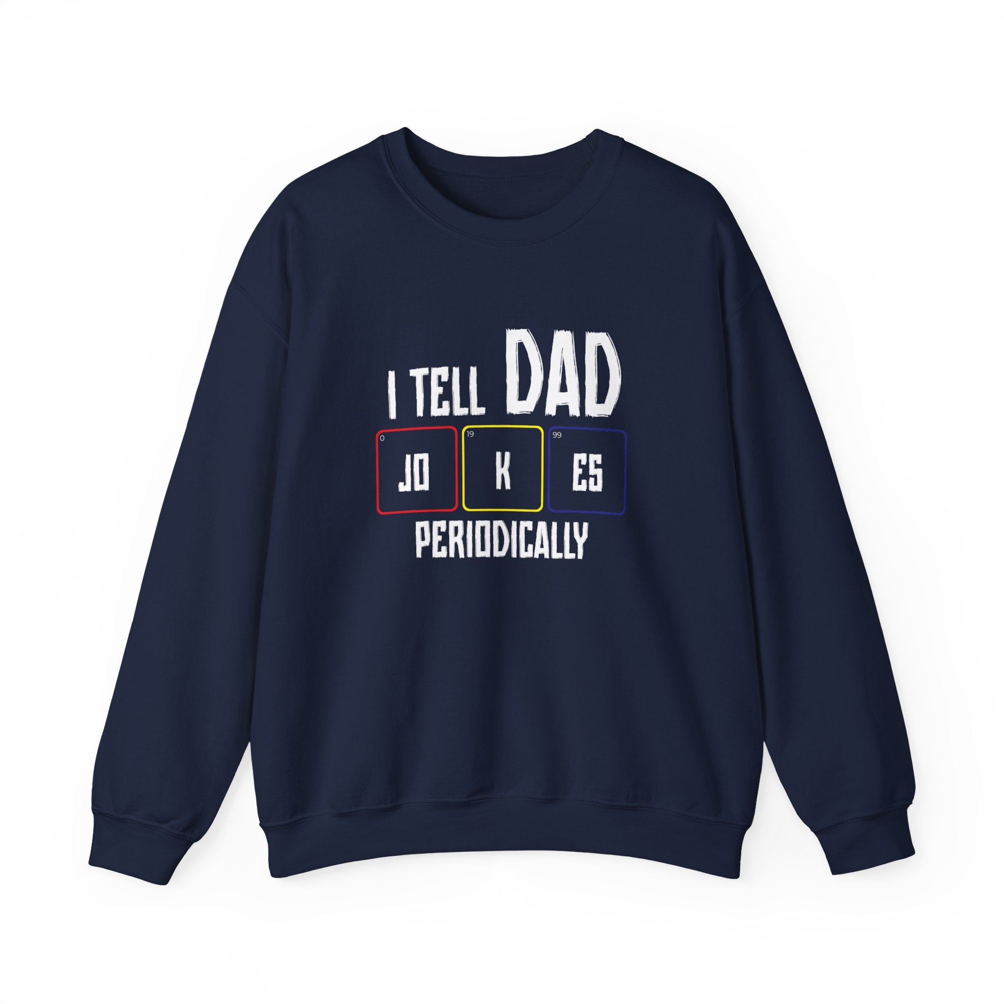 Periodic Dad Jokes Men's Sweatshirt