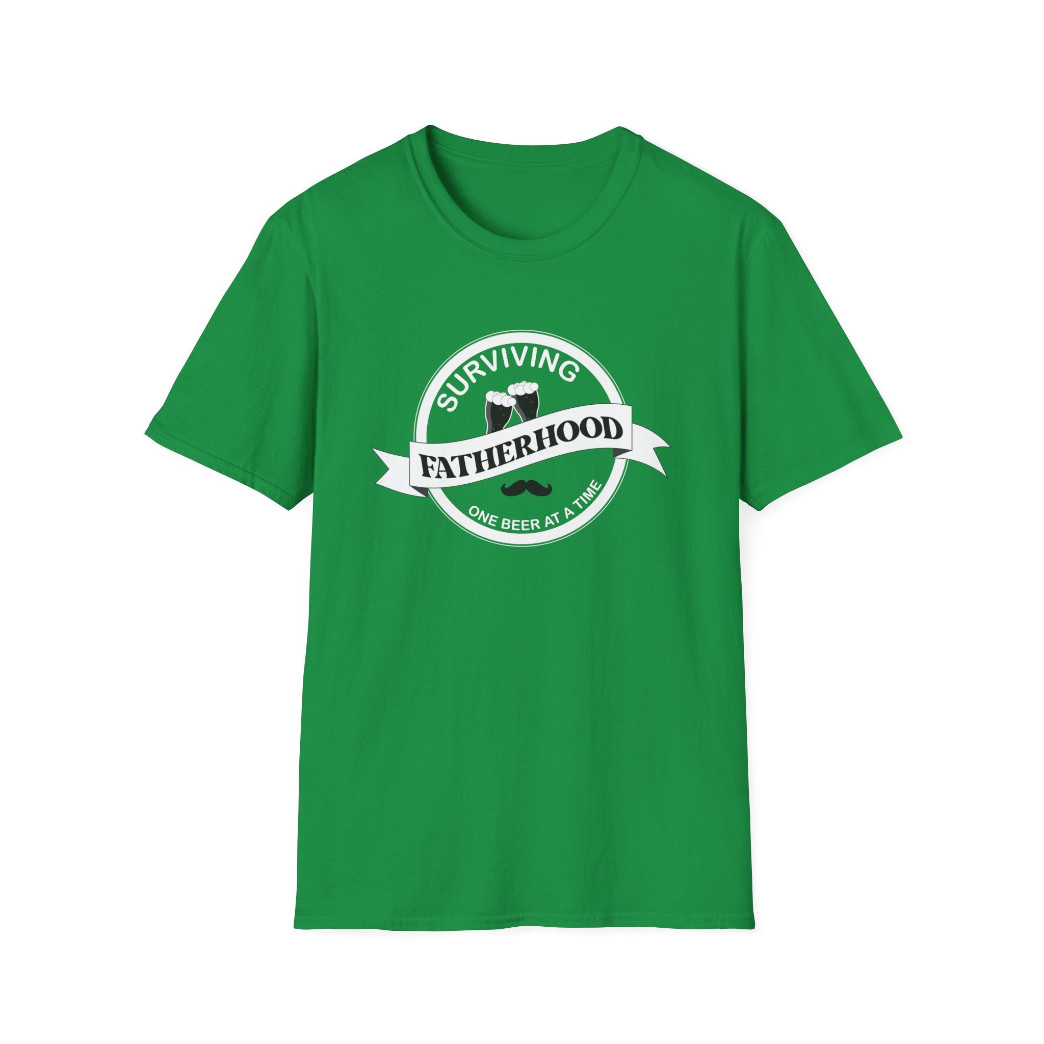 Surviving Fatherhood One Beer At A Time Men's T-Shirt