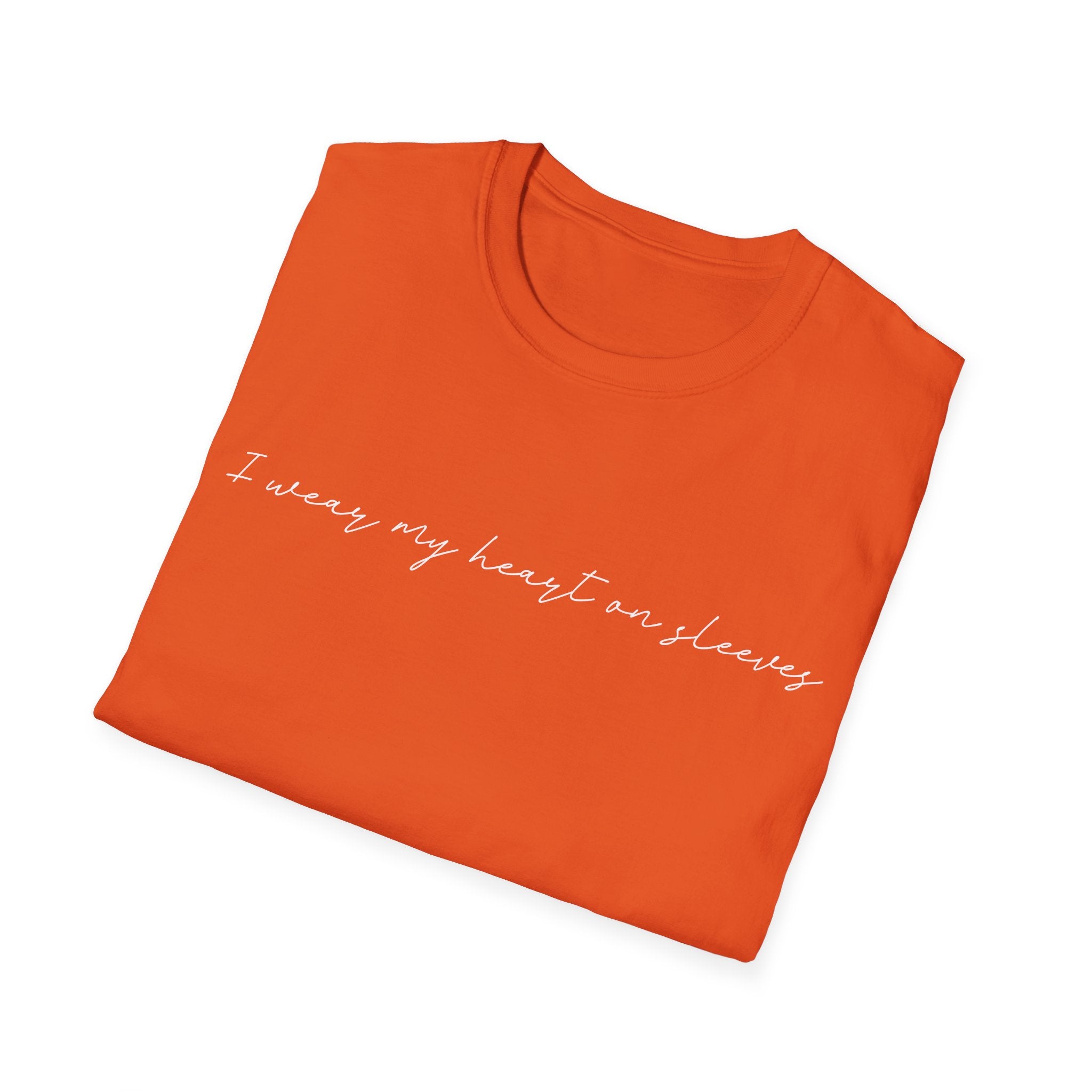 I Wear My Heart On My Sleeve Woman's T-Shirt