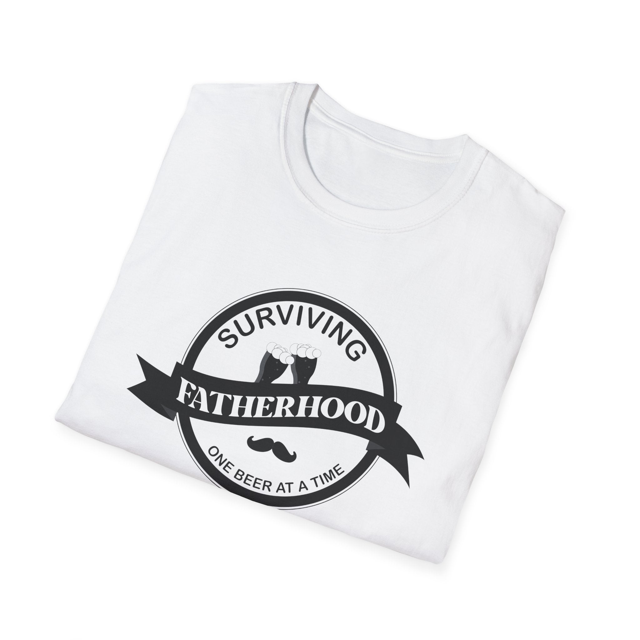 Surviving Fatherhood One Beer At A Time Men's T-Shirt