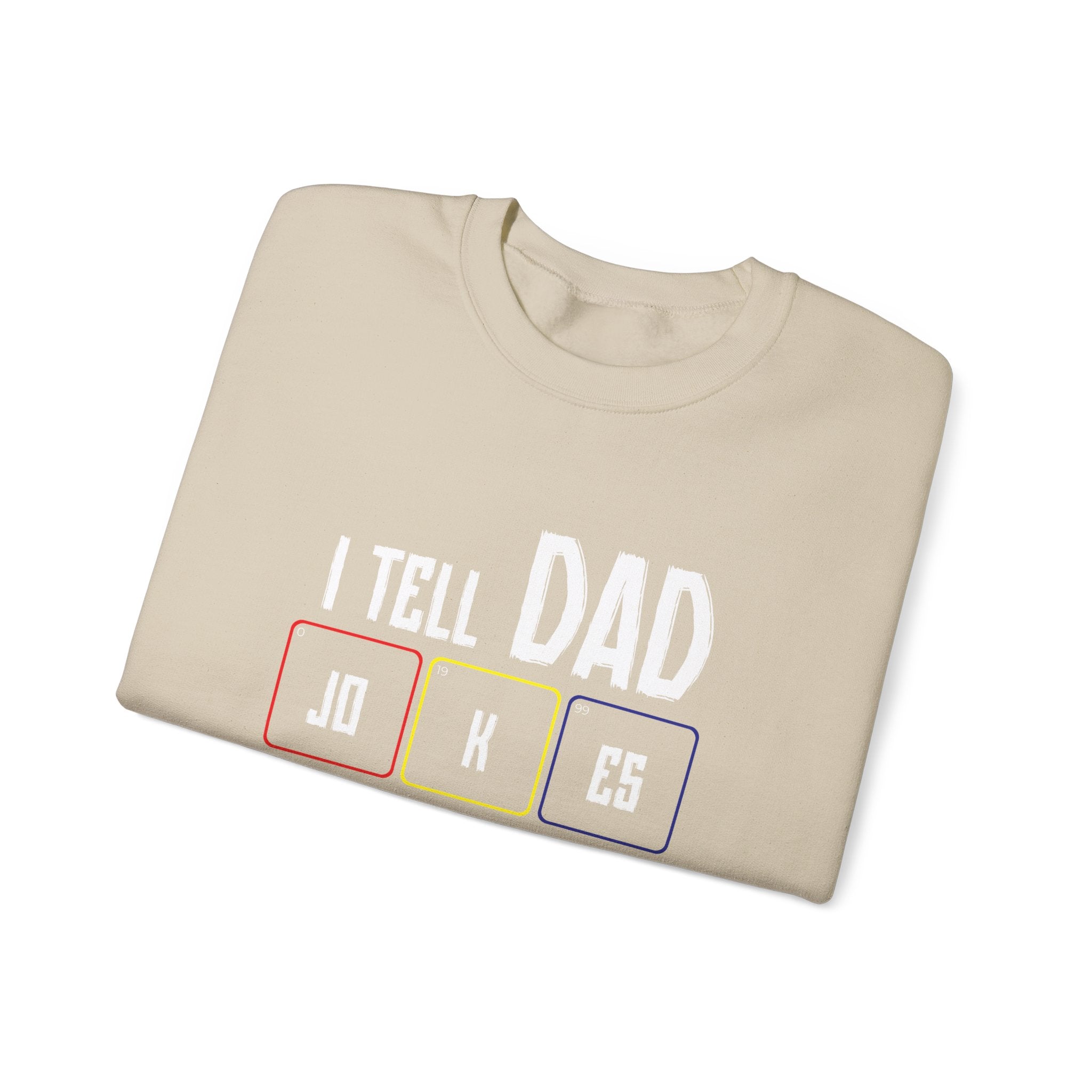 Periodic Dad Jokes Men's Sweatshirt
