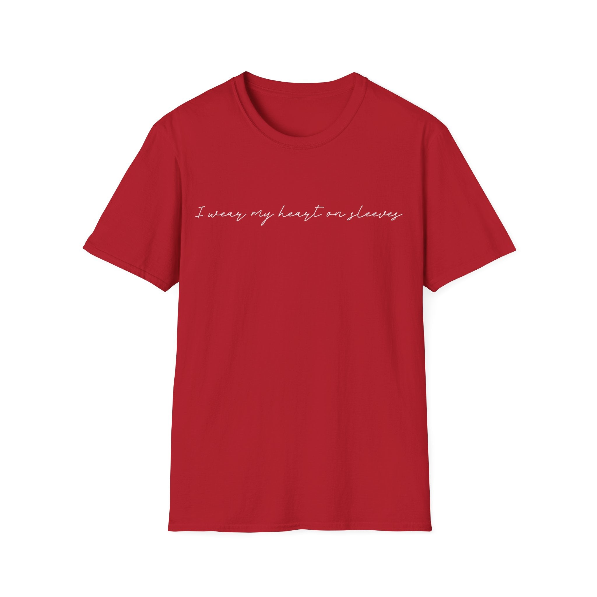 I Wear My Heart On My Sleeve Woman's T-Shirt