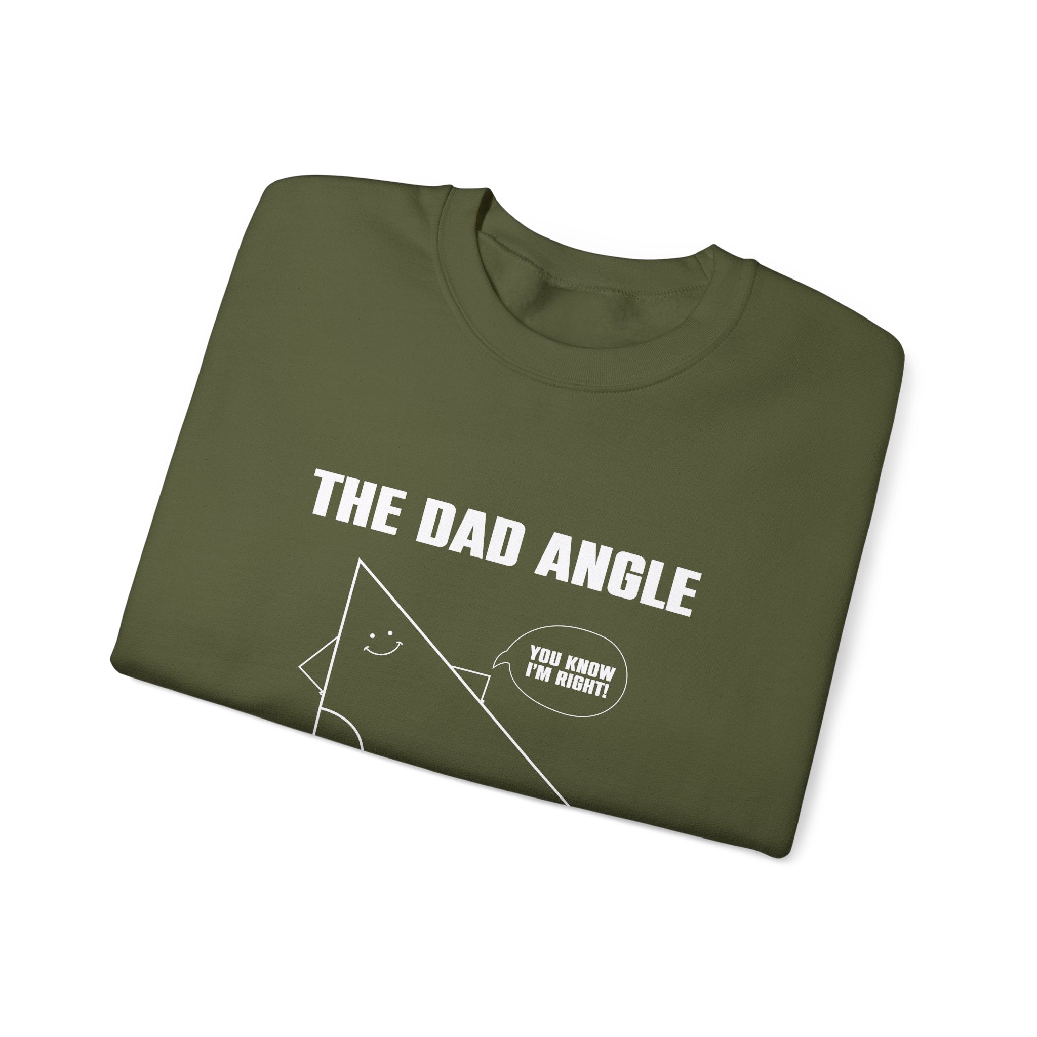 The Dad Angle Men's Sweatshirt