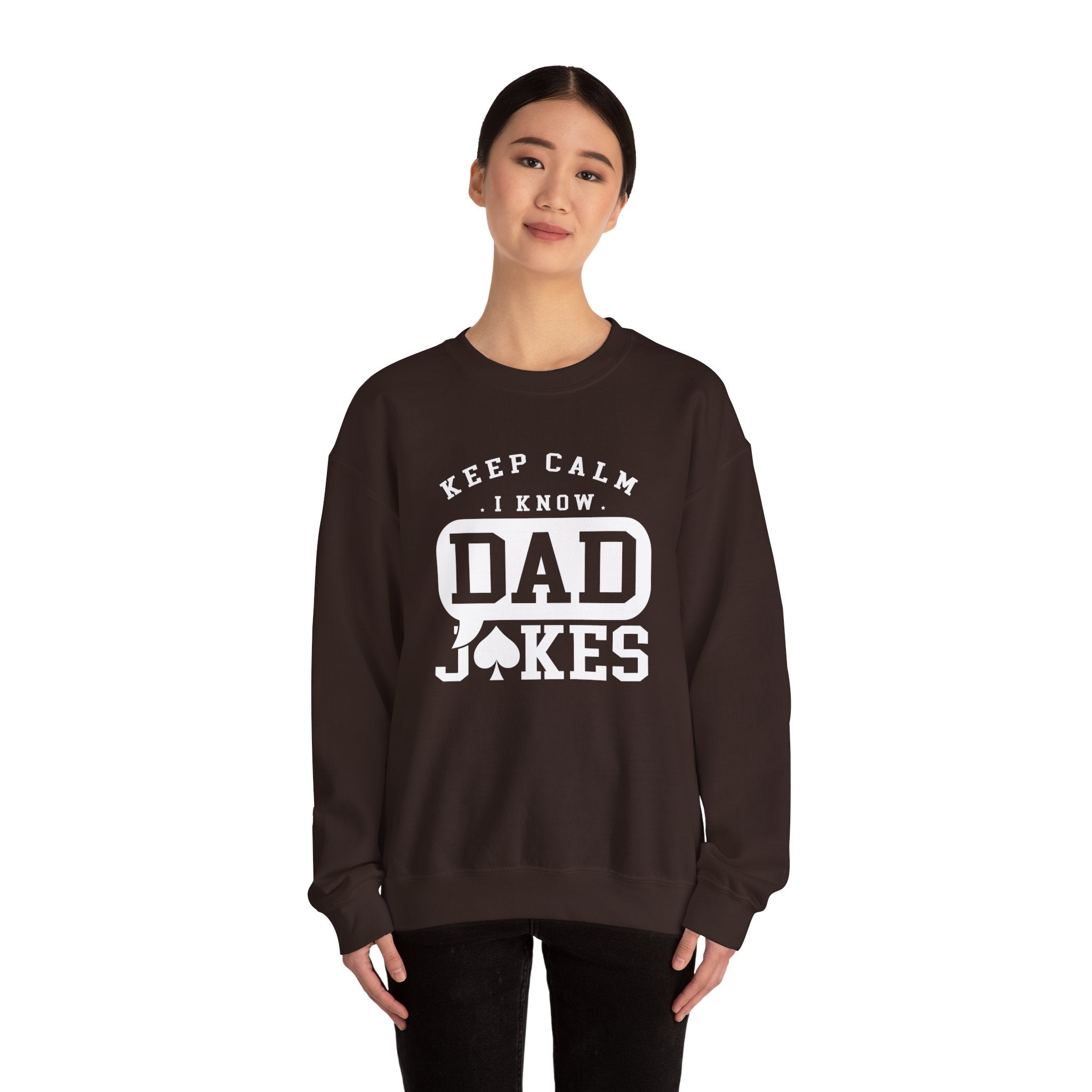 Calm Down I Know Dad Jokes Men's Sweatshirt