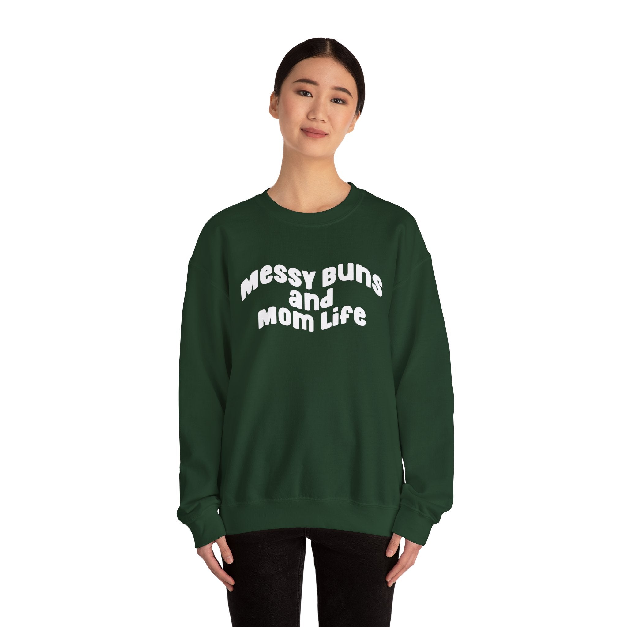 Messy Buns & Mom Life Jumper