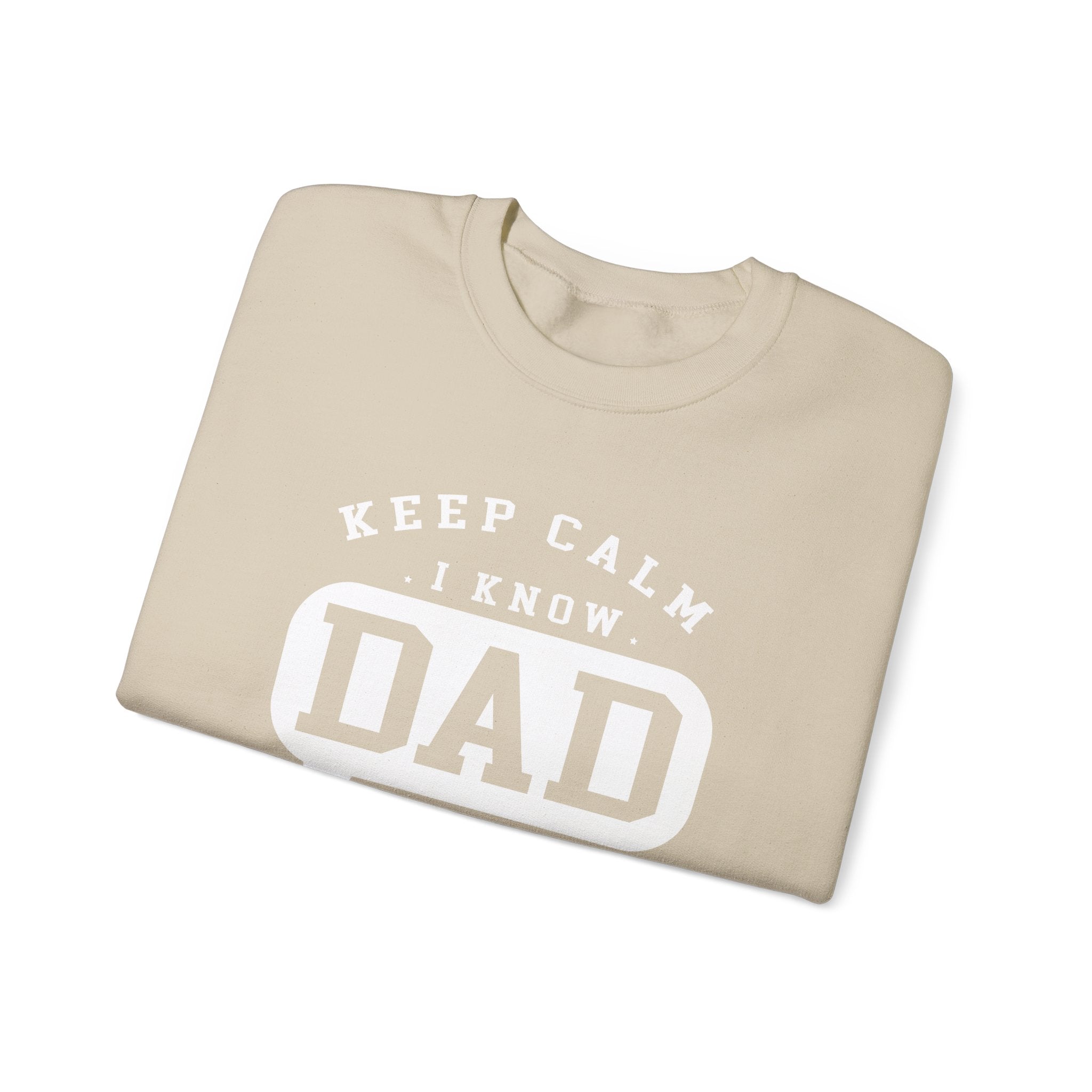 Calm Down I Know Dad Jokes Men's Sweatshirt