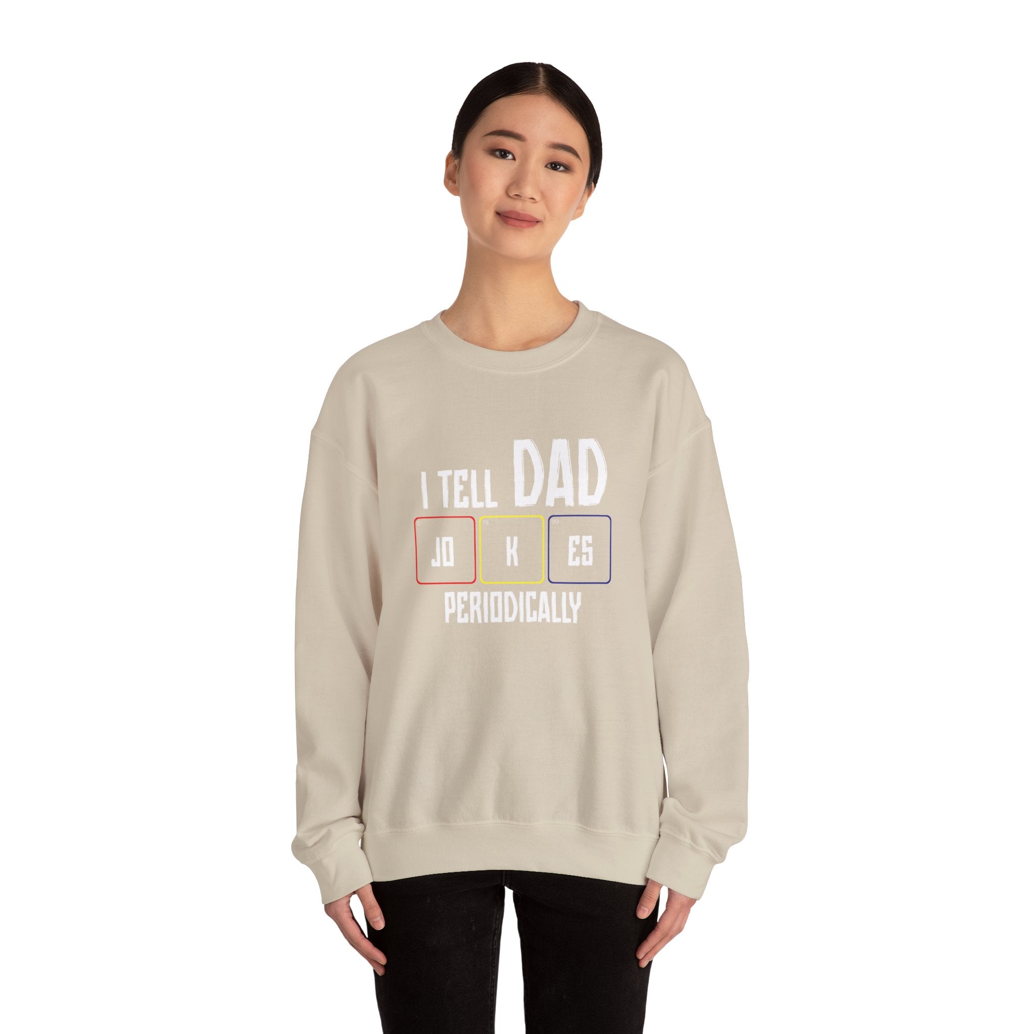 Periodic Dad Jokes Men's Sweatshirt