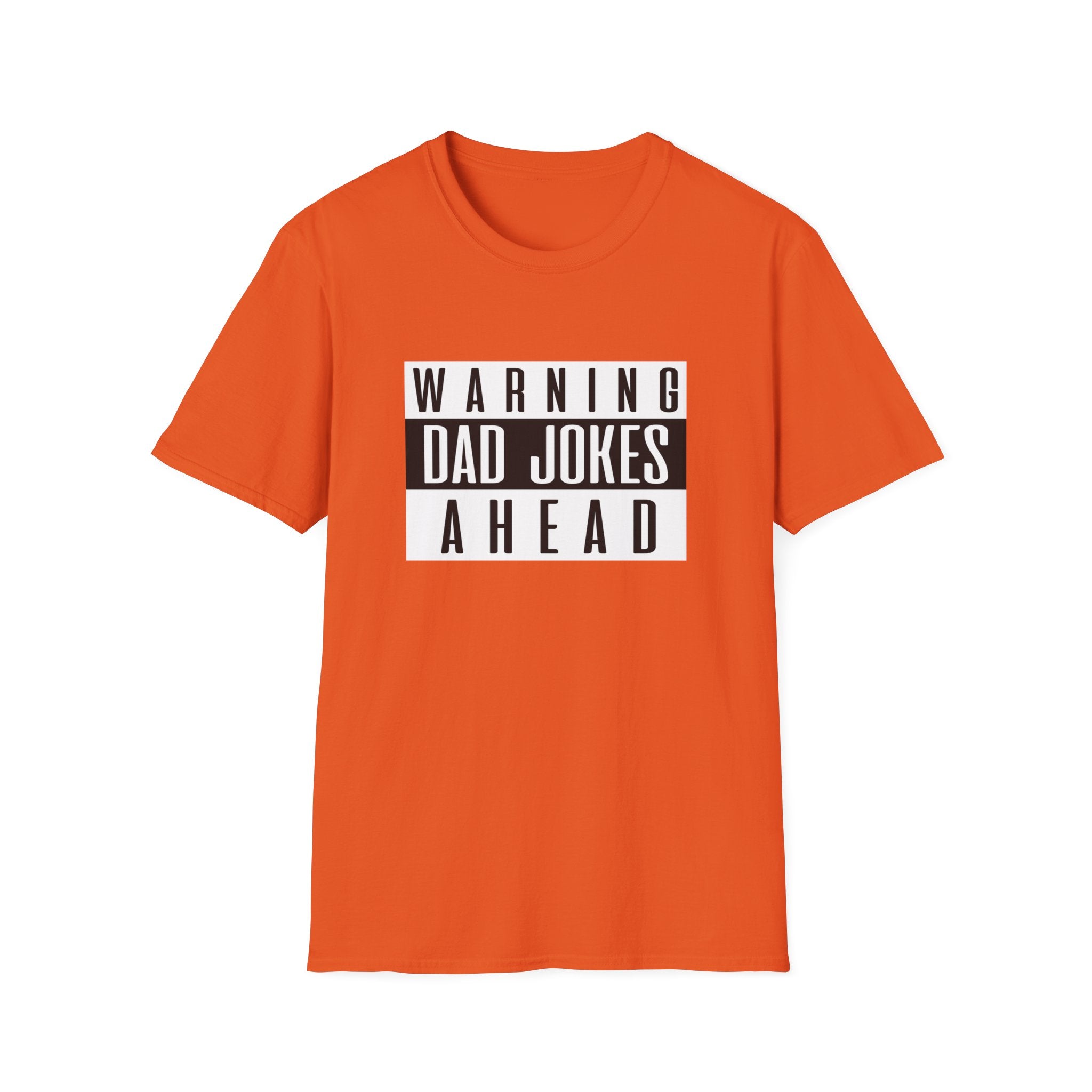 Warning Dad Jokes Ahead Men's T-Shirt