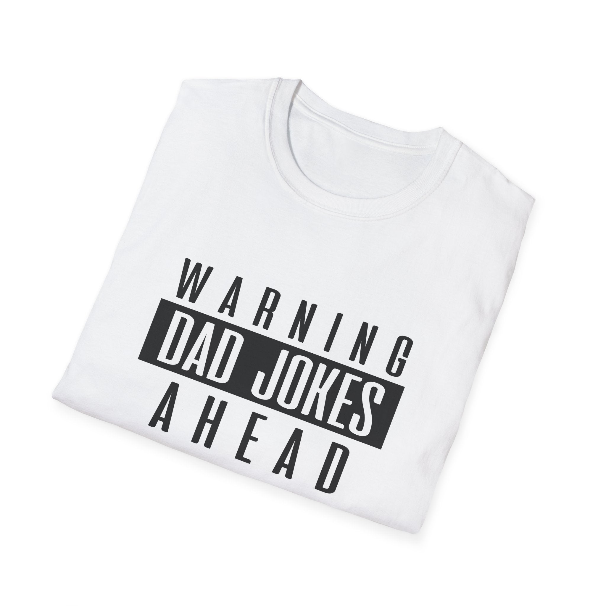 Warning Dad Jokes Ahead Men's T-Shirt