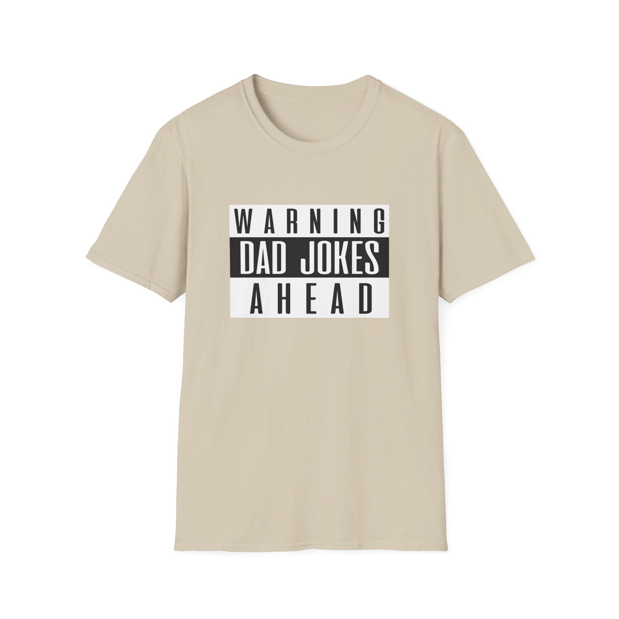 Warning Dad Jokes Ahead Men's T-Shirt