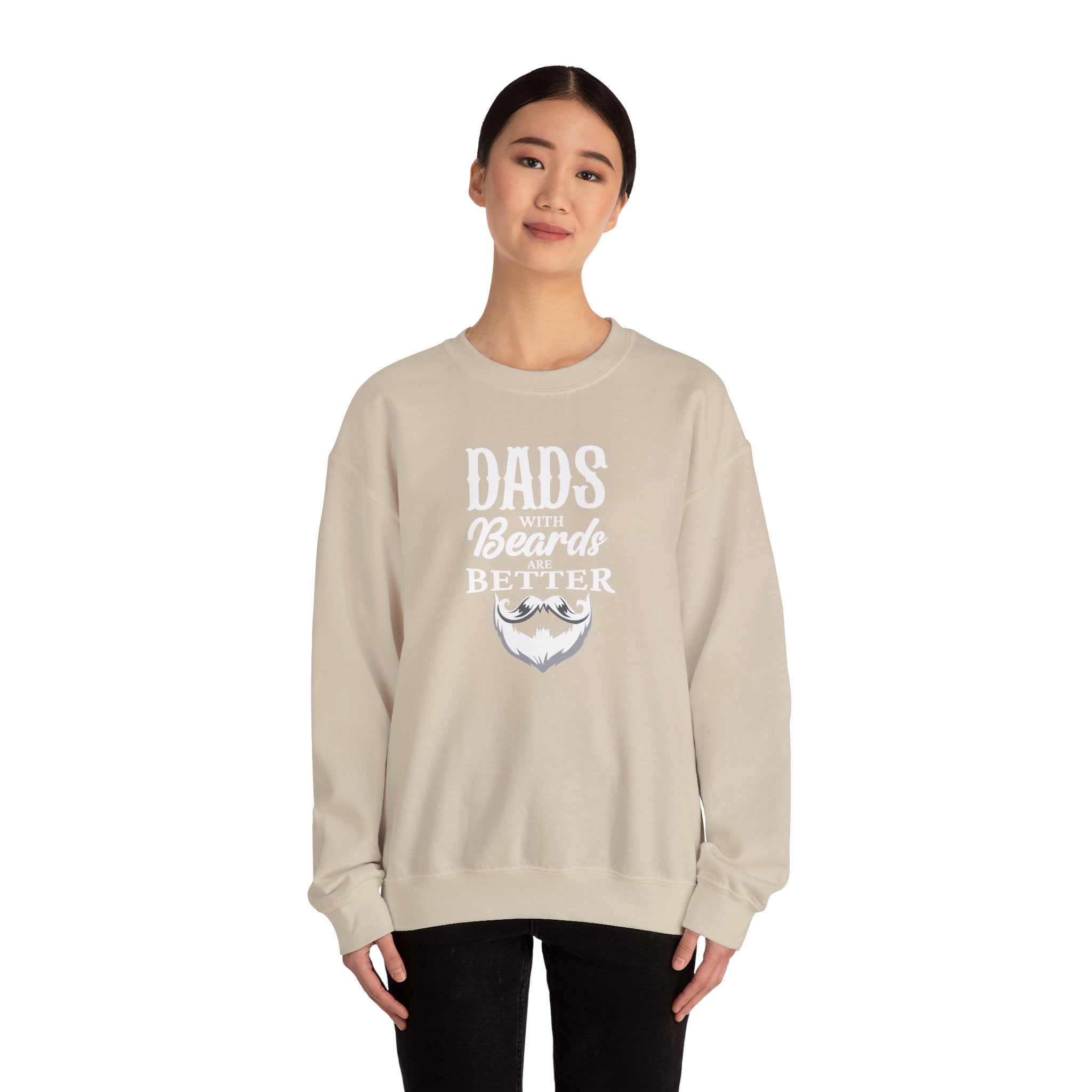 Dad's With Beards Are Better Men's Sweatshirt