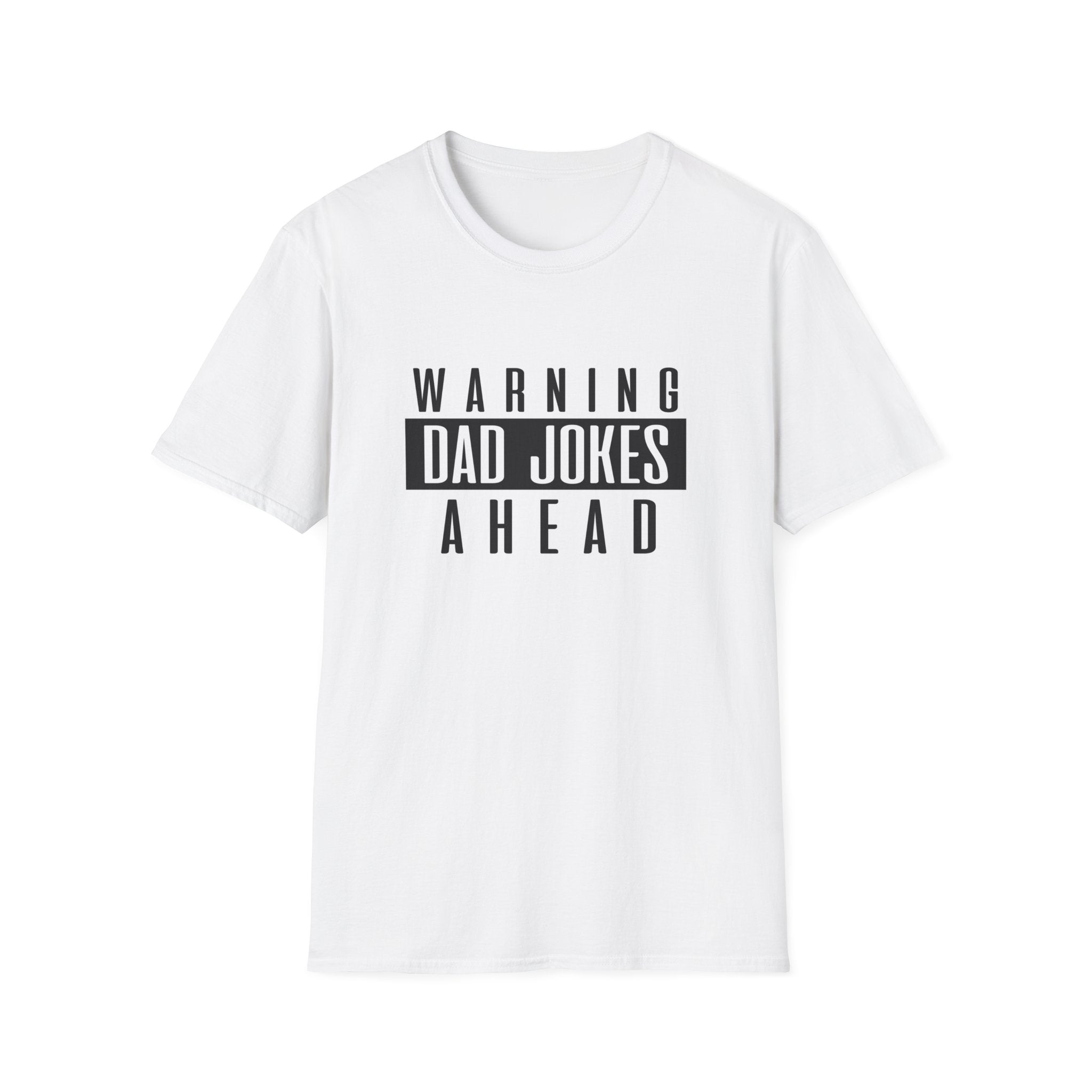 Warning Dad Jokes Ahead Men's T-Shirt