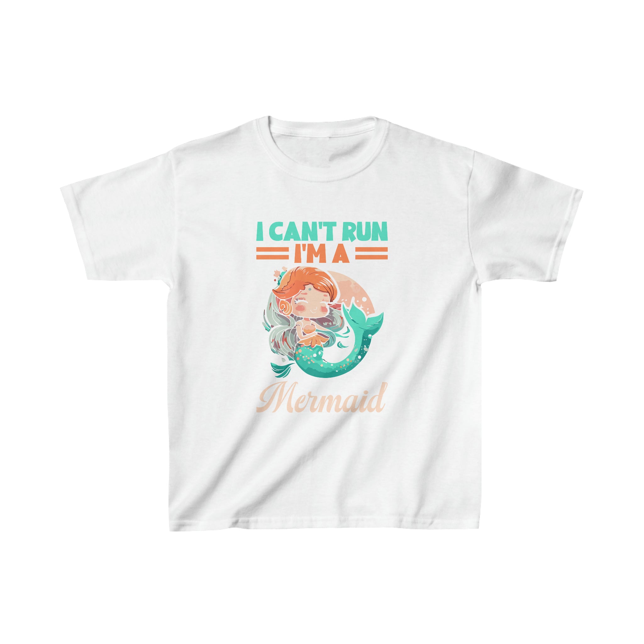 I Cant Run Im A Mermaid Kids T-Shirt