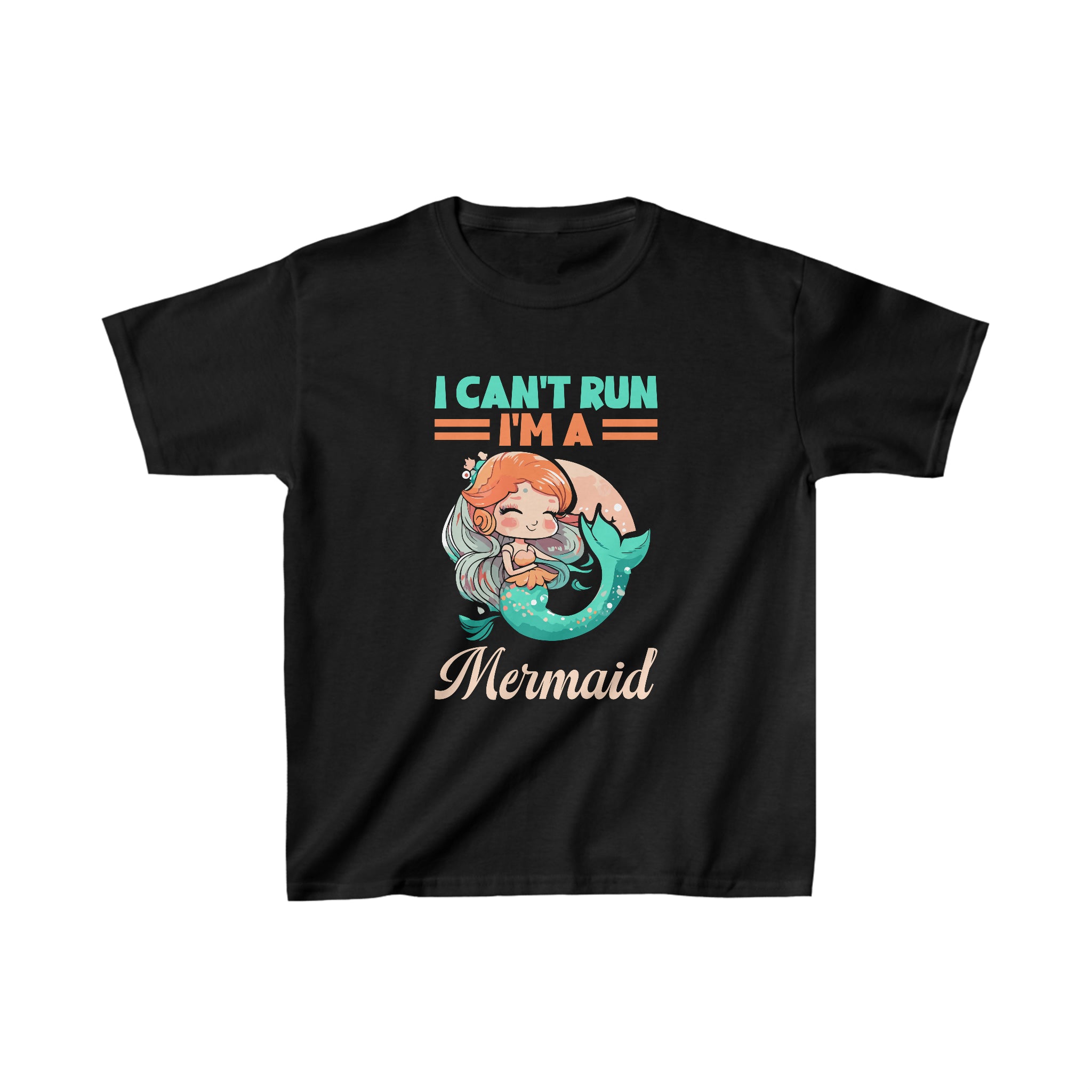 I Cant Run Im A Mermaid Kids T-Shirt