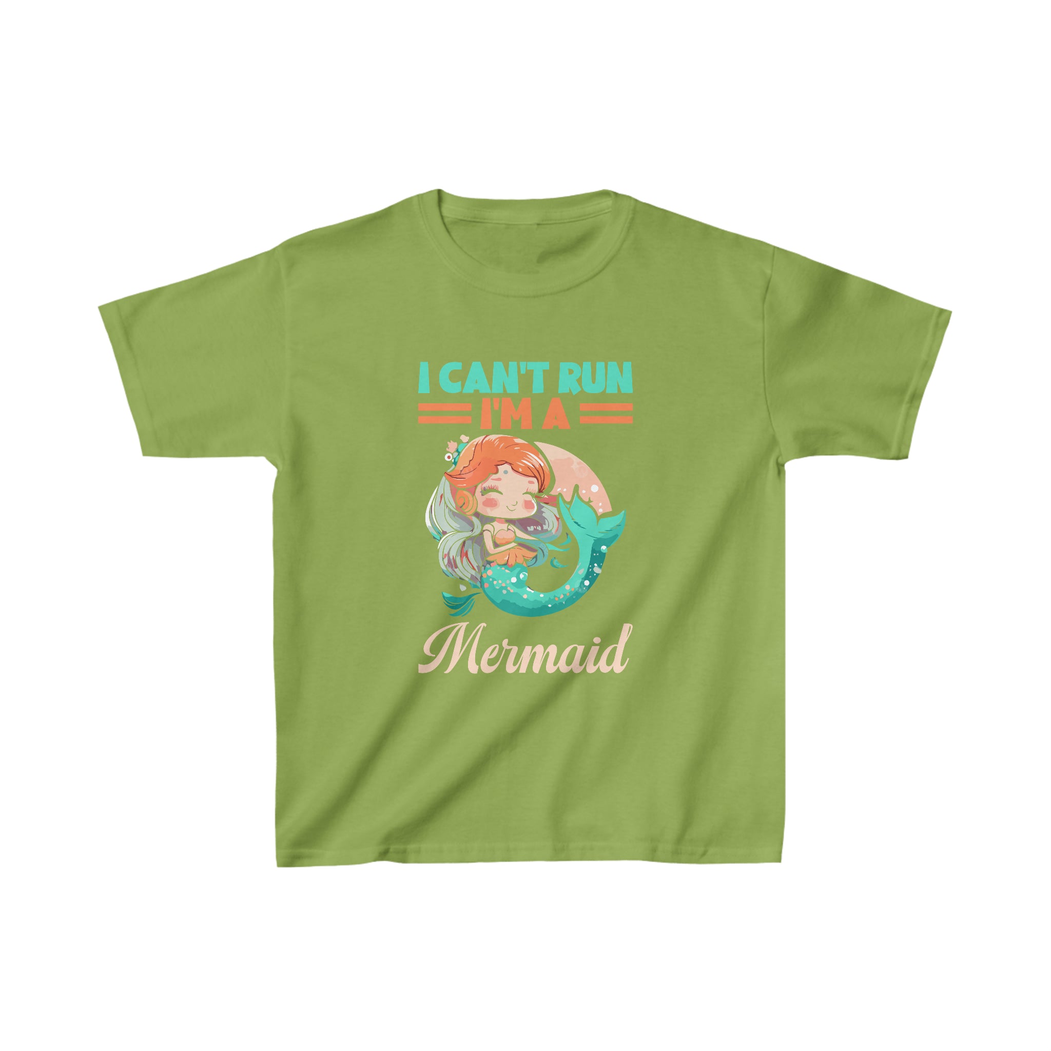 I Cant Run Im A Mermaid Kids T-Shirt