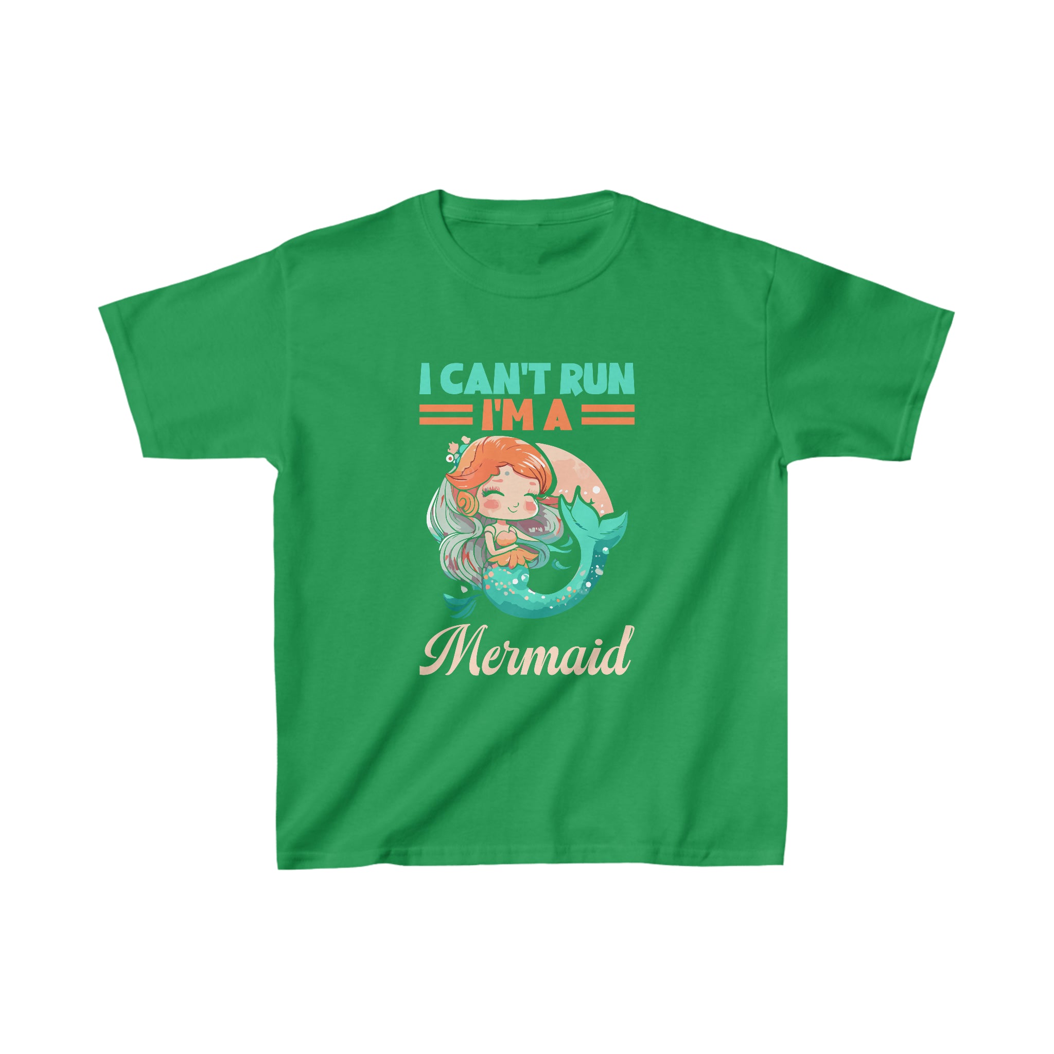 I Cant Run Im A Mermaid Kids T-Shirt