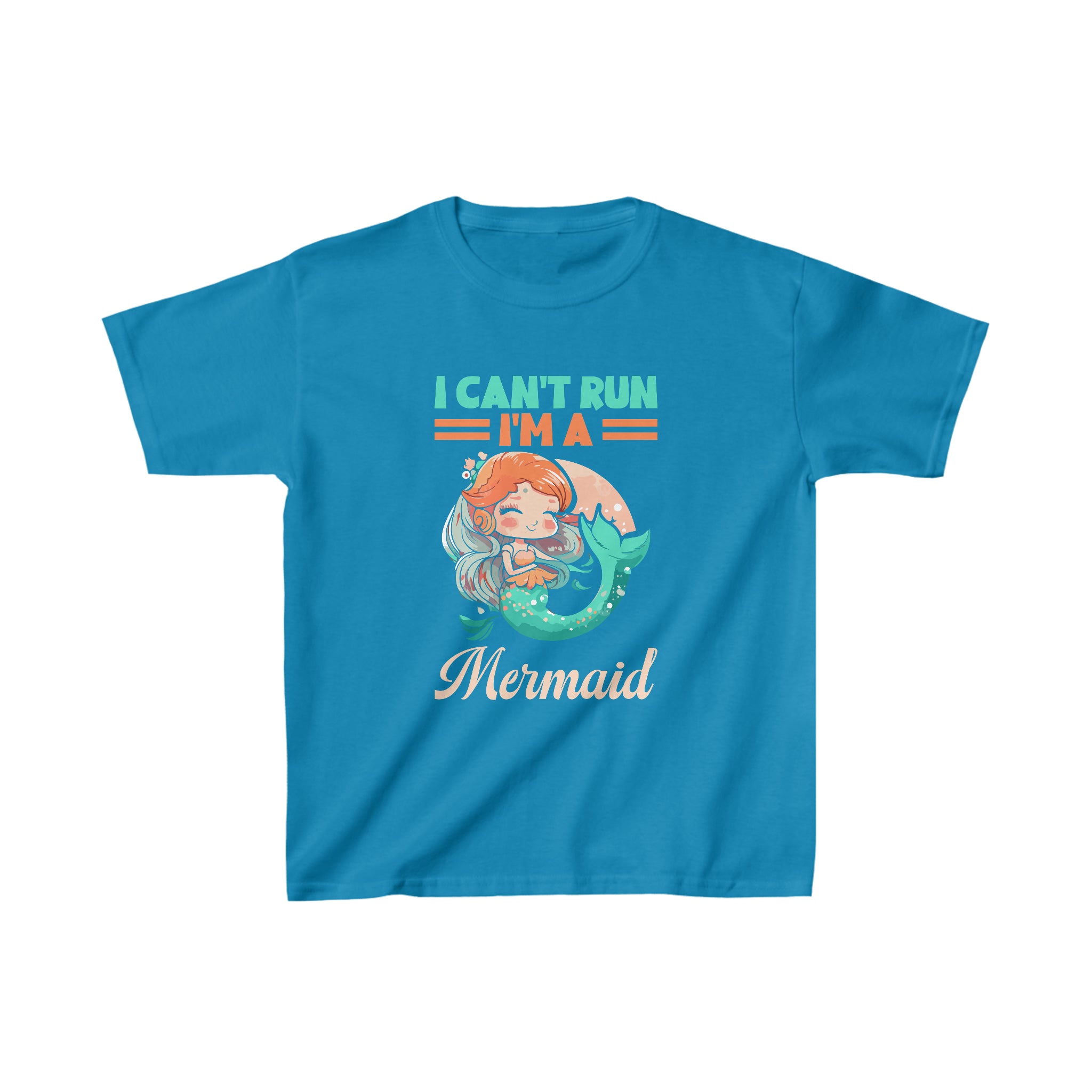 I Cant Run Im A Mermaid Kids T-Shirt