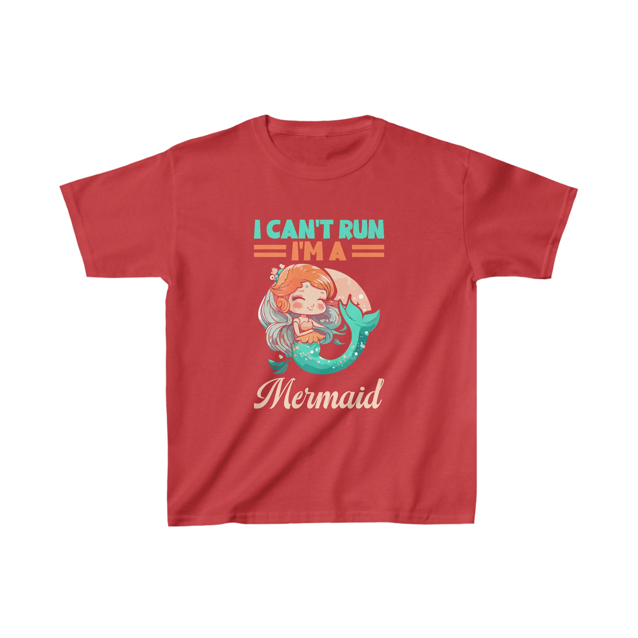I Cant Run Im A Mermaid Kids T-Shirt
