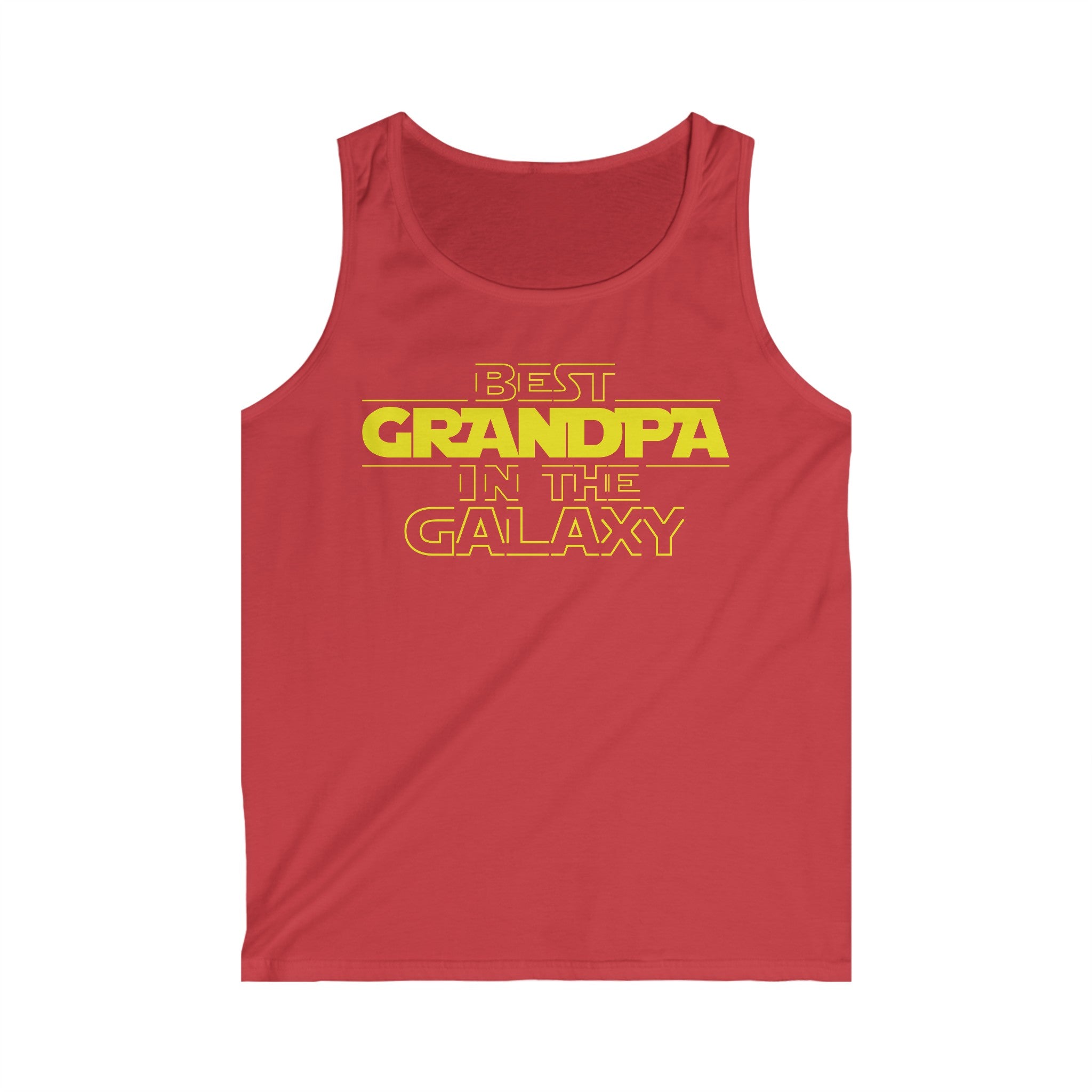 Best Grandpa In The Galaxy Men's Tank Top