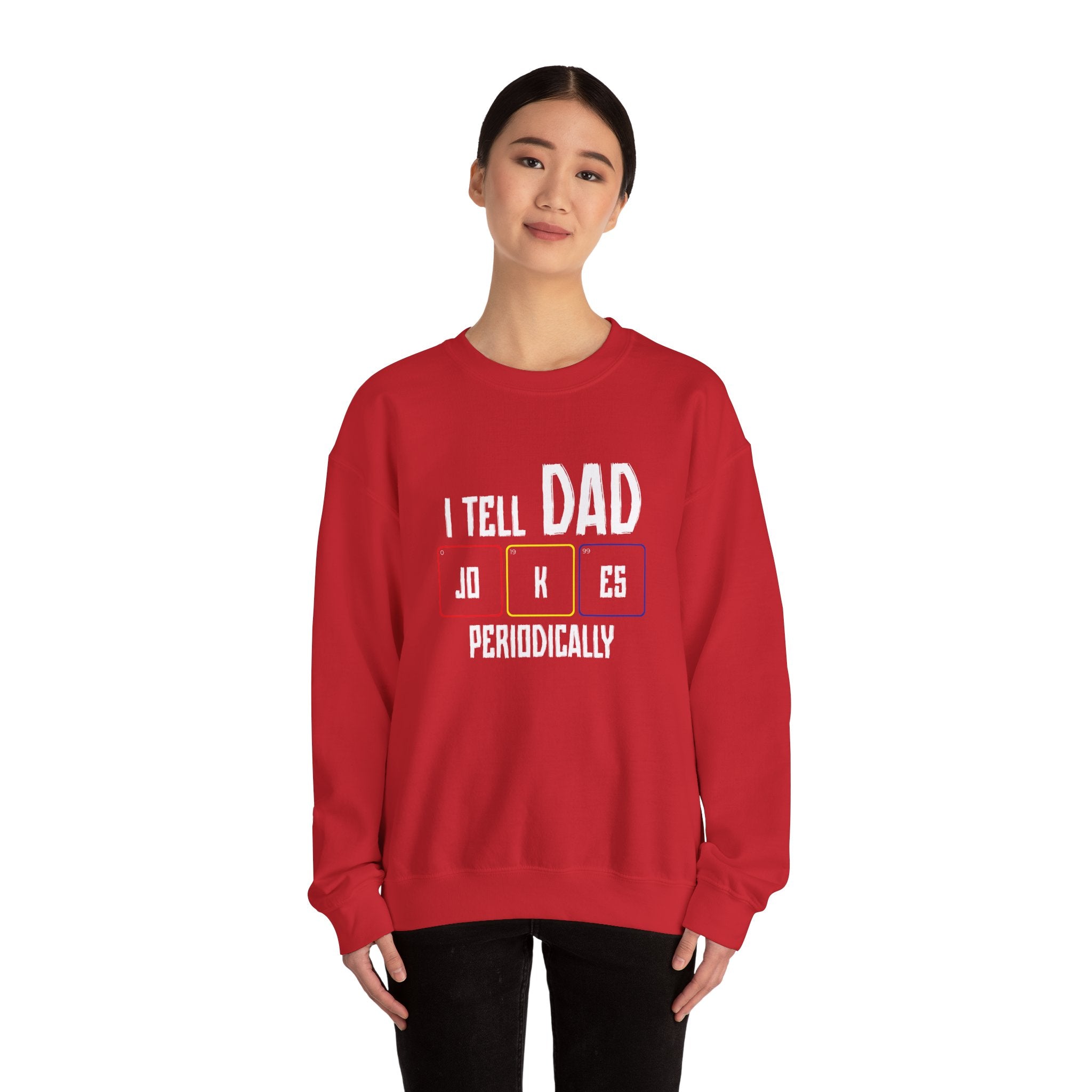 Periodic Dad Jokes Men's Sweatshirt