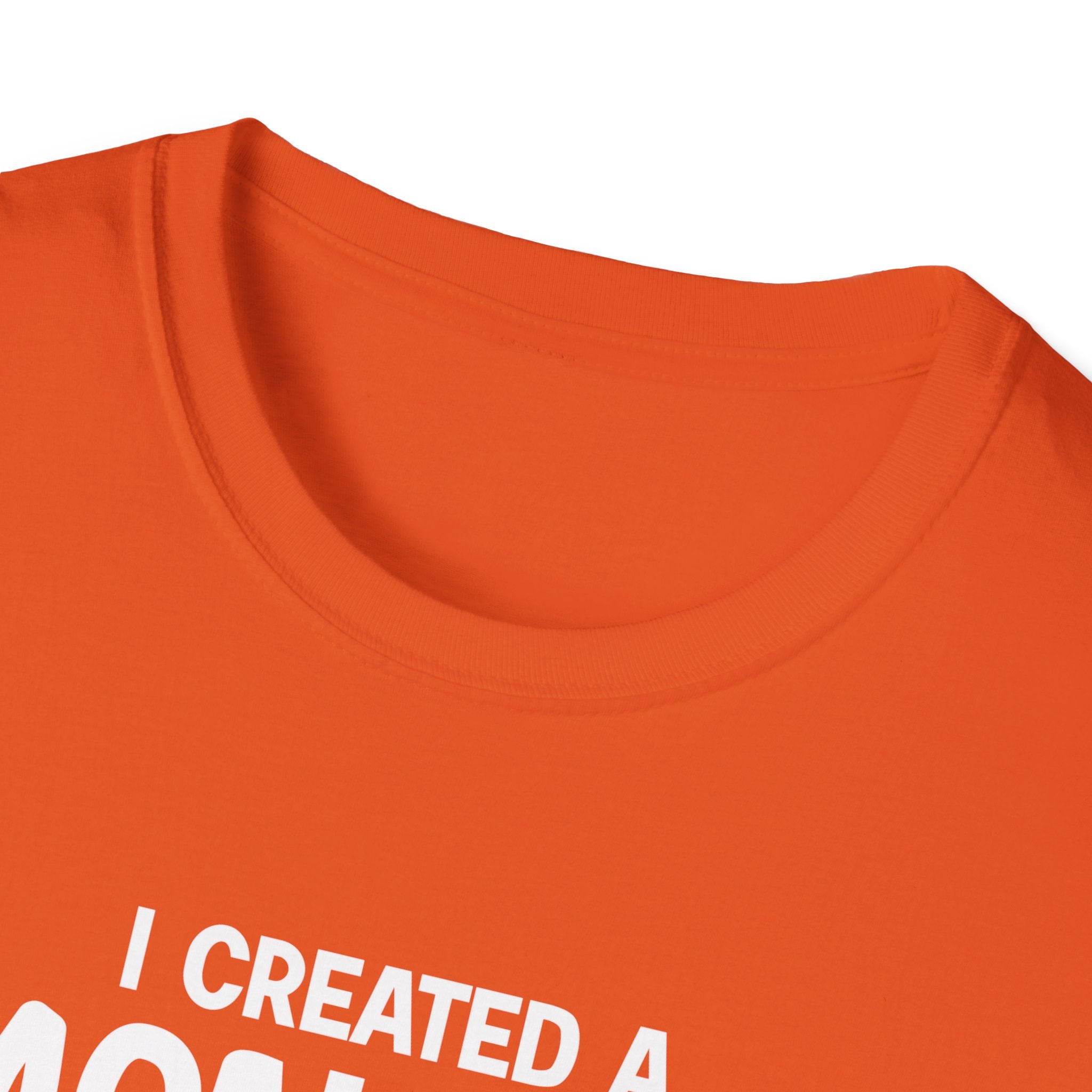 I Created A Monster She Calls Me Dad Men's T-Shirt