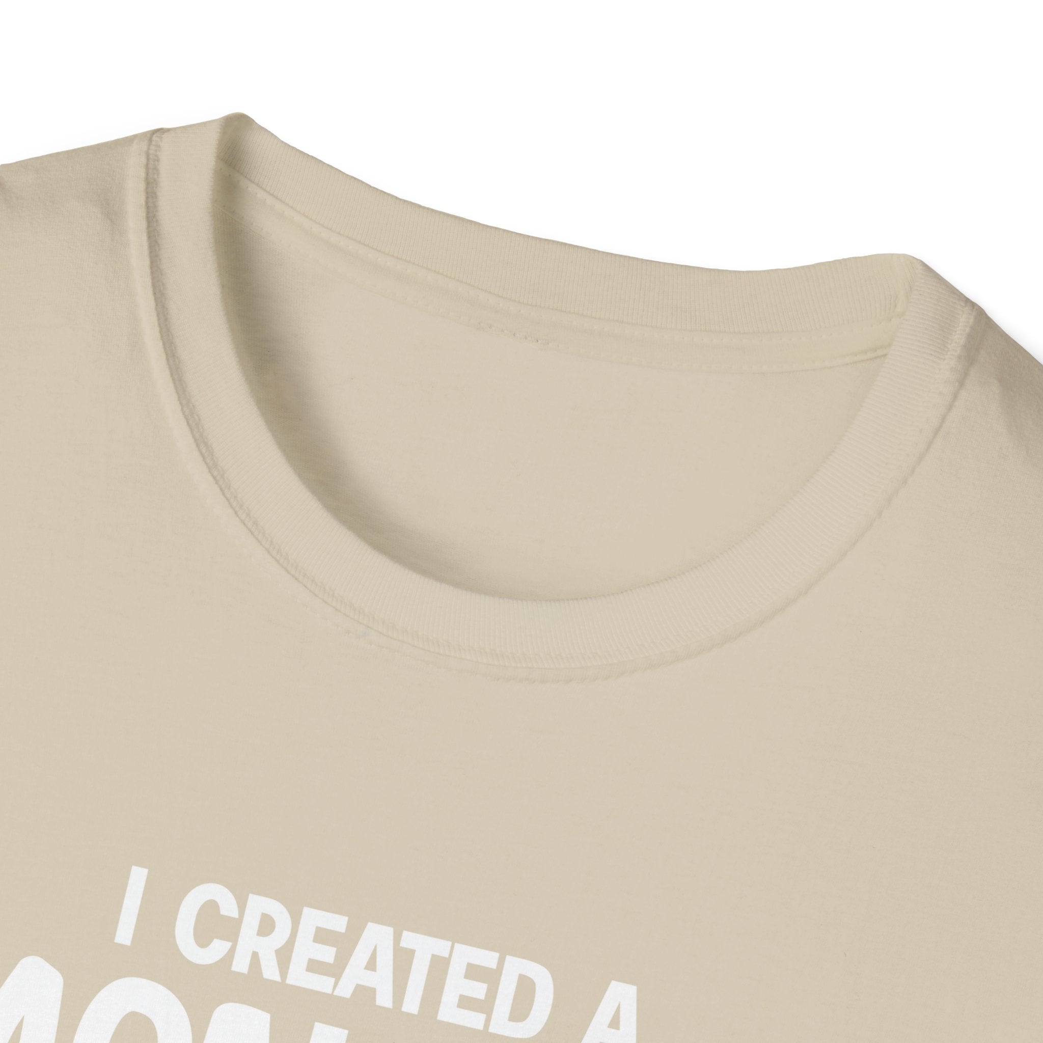 I Created A Monster She Calls Me Dad Men's T-Shirt