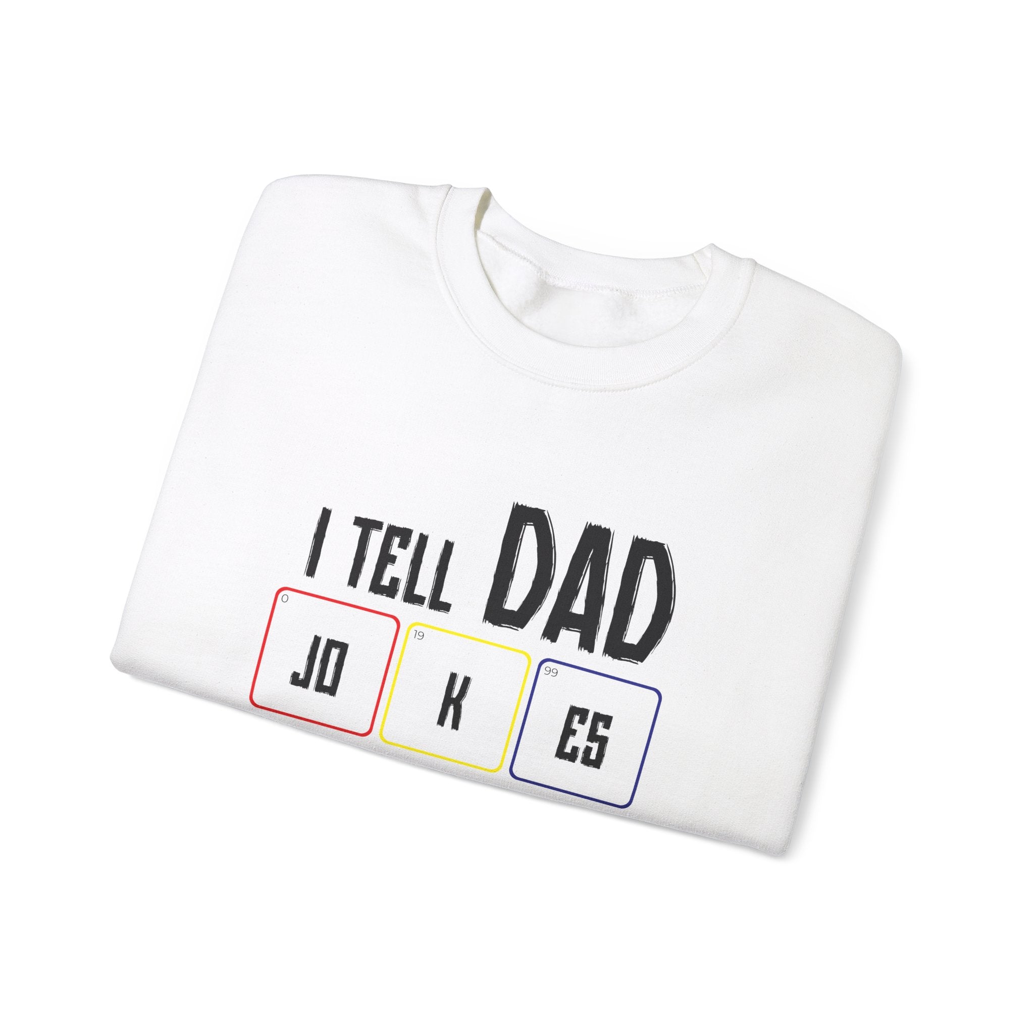 Periodic Dad Jokes Men's Sweatshirt