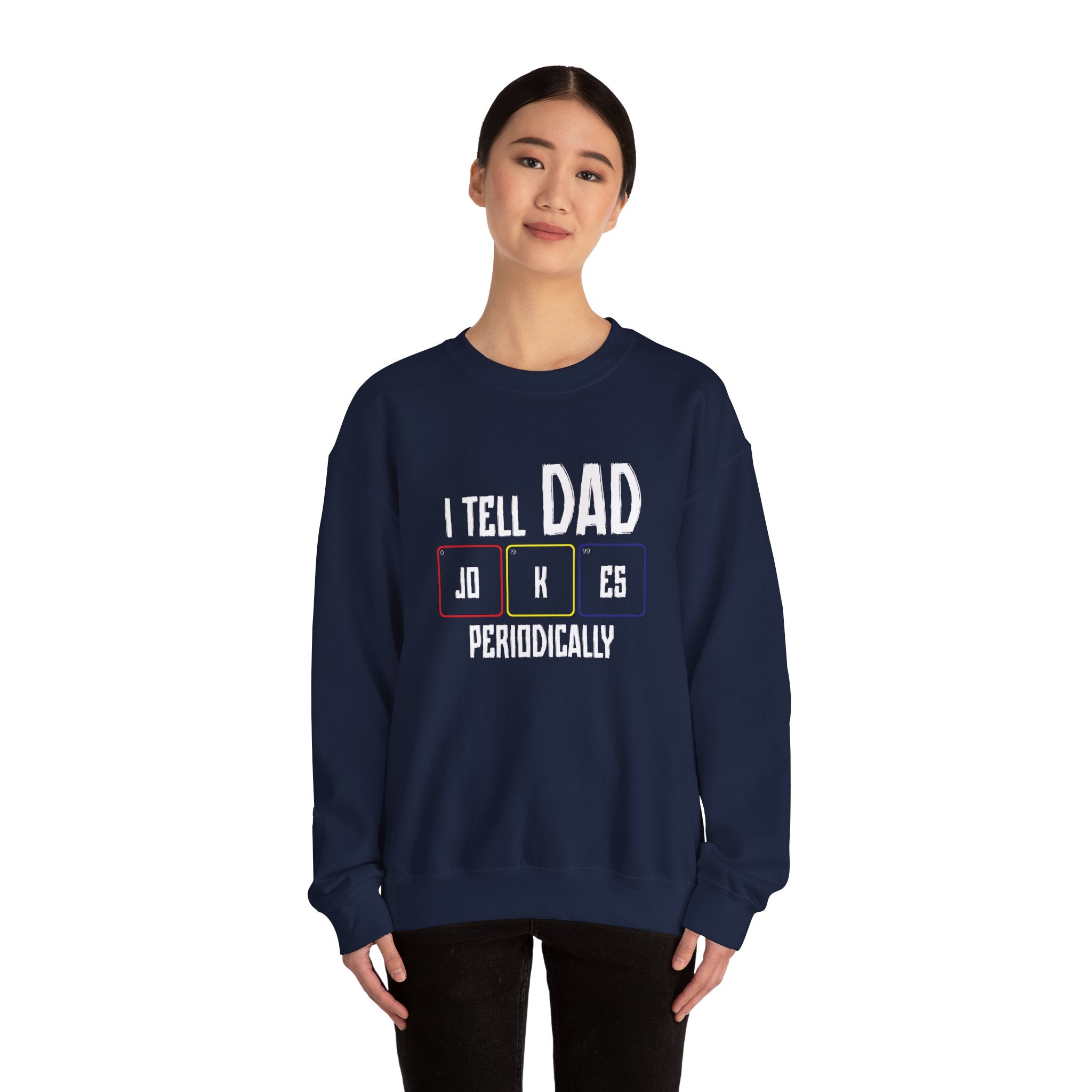 Periodic Dad Jokes Men's Sweatshirt