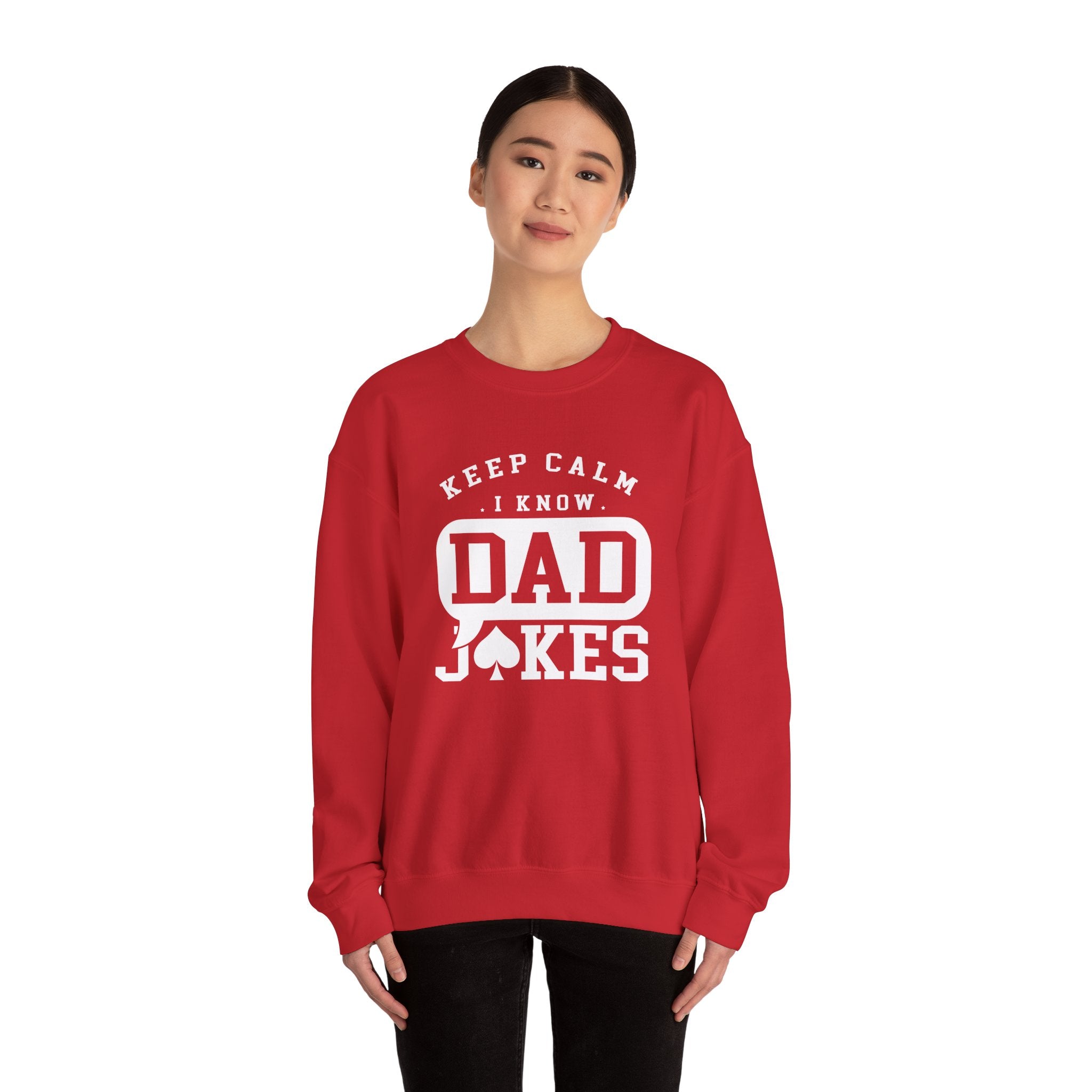 Calm Down I Know Dad Jokes Men's Sweatshirt