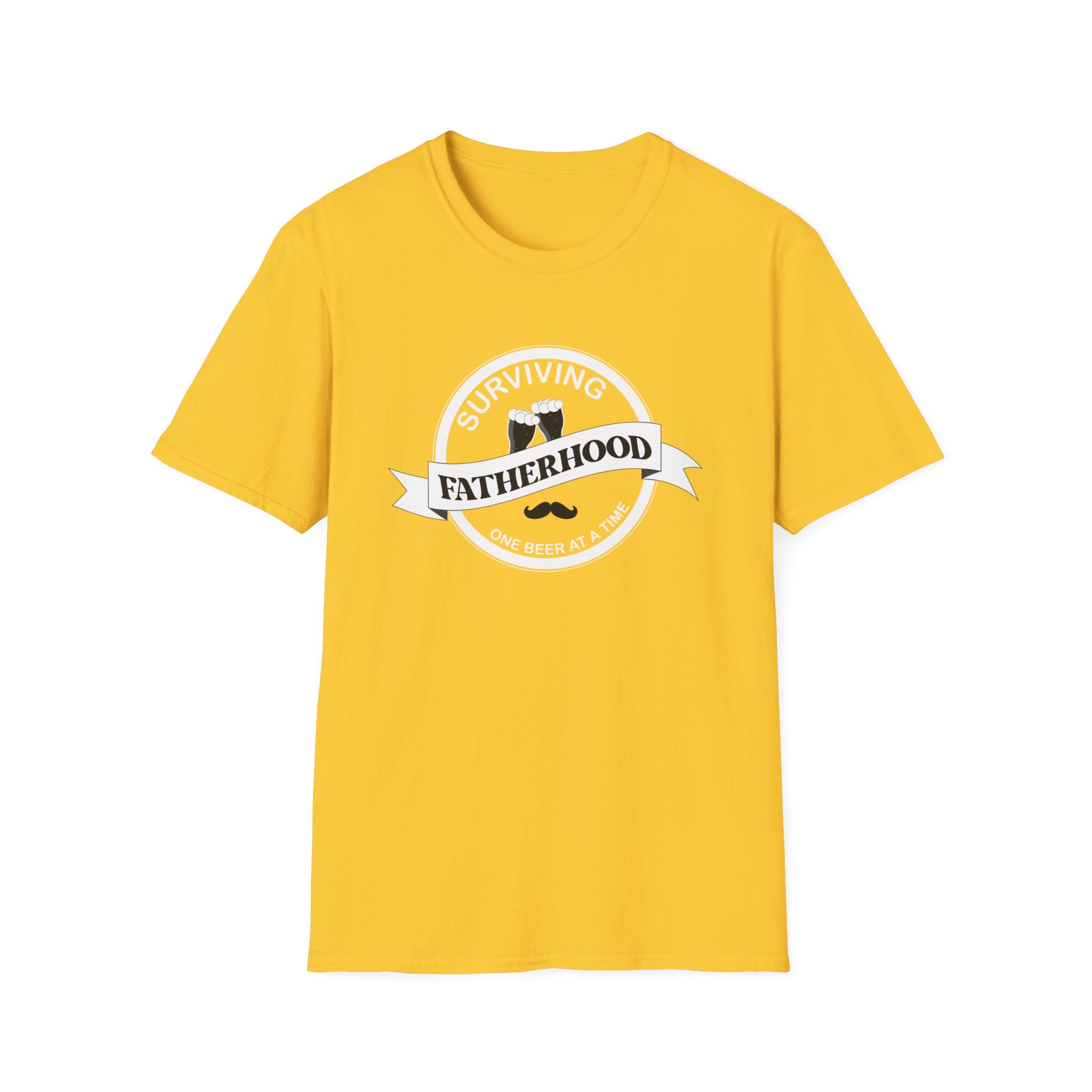 Surviving Fatherhood One Beer At A Time Men's T-Shirt