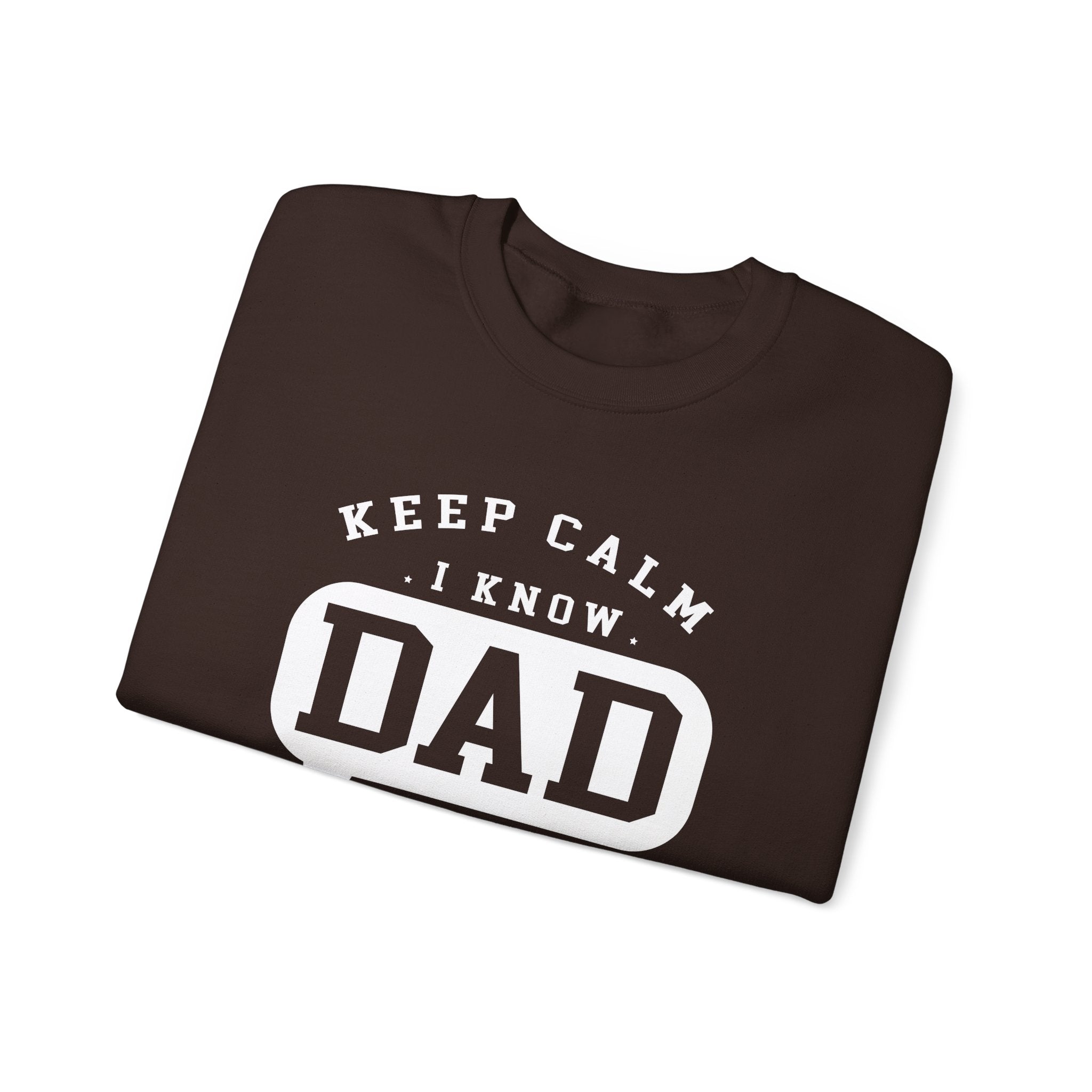 Calm Down I Know Dad Jokes Men's Sweatshirt