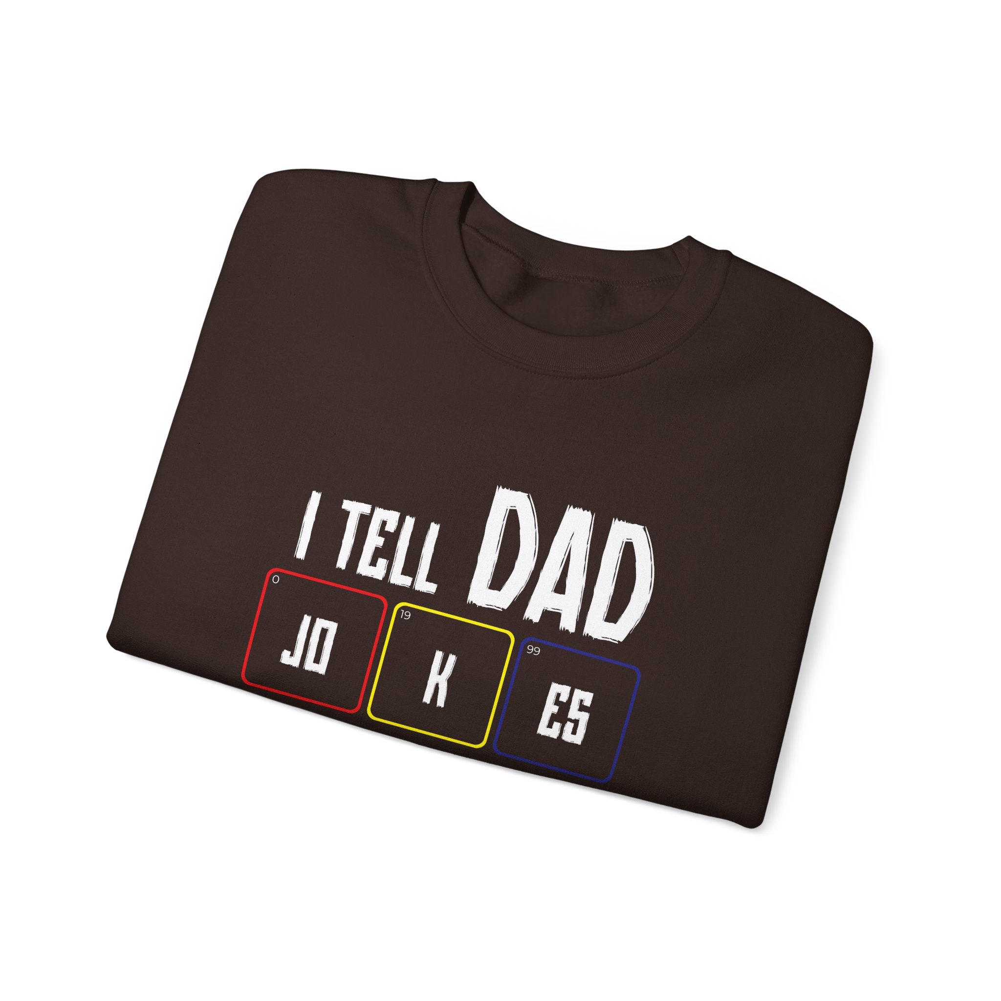 Periodic Dad Jokes Men's Sweatshirt